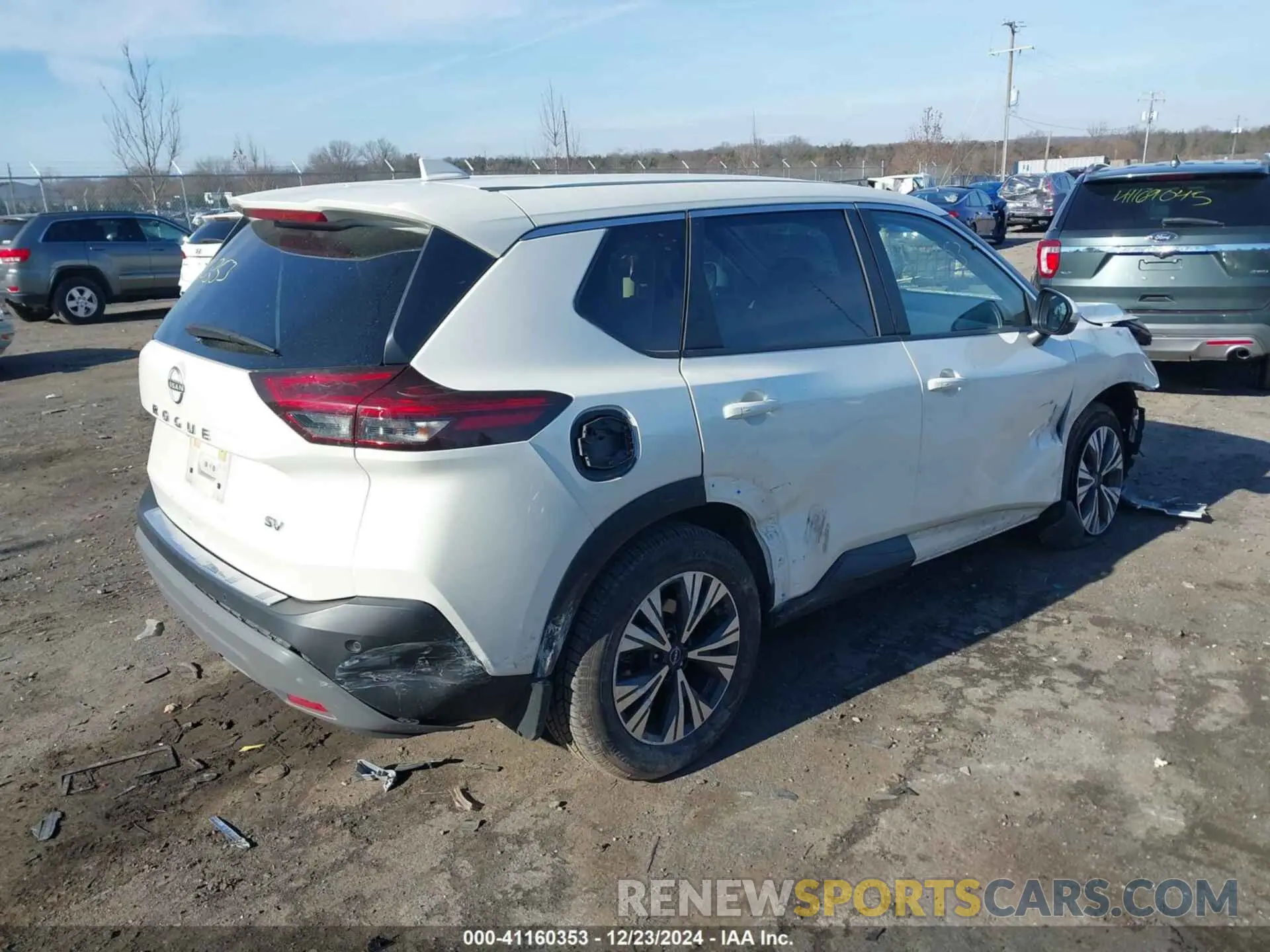 4 Photograph of a damaged car JN8BT3BA6PW408148 NISSAN ROGUE 2023