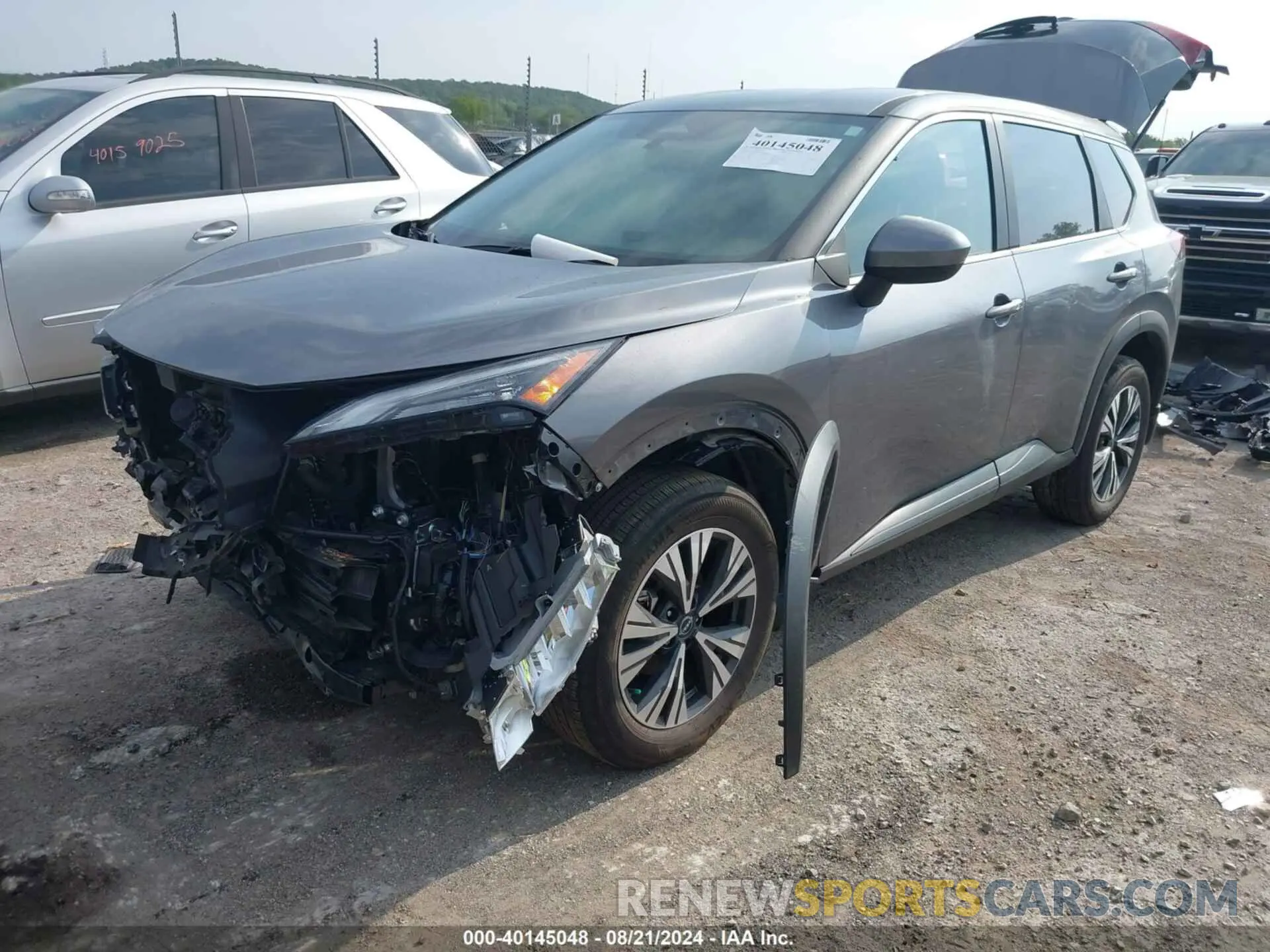 2 Photograph of a damaged car JN8BT3BA6PW412572 NISSAN ROGUE 2023
