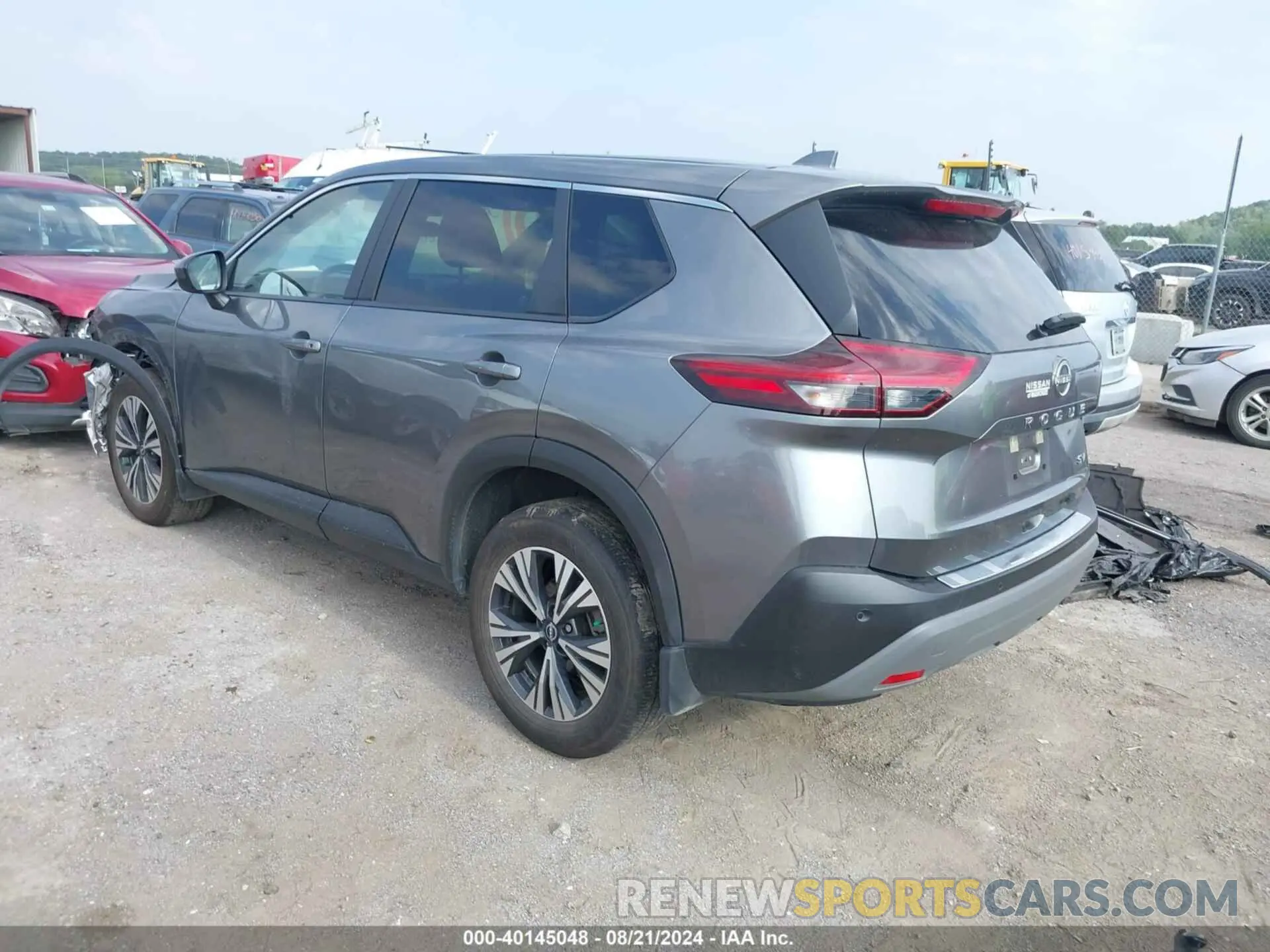 3 Photograph of a damaged car JN8BT3BA6PW412572 NISSAN ROGUE 2023