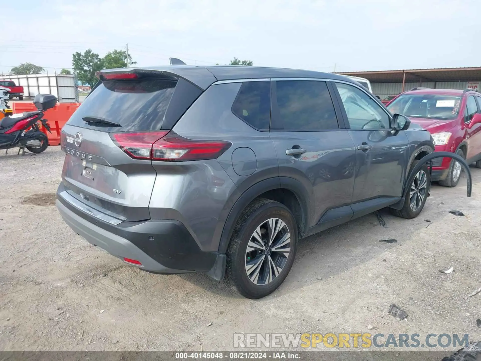 4 Photograph of a damaged car JN8BT3BA6PW412572 NISSAN ROGUE 2023