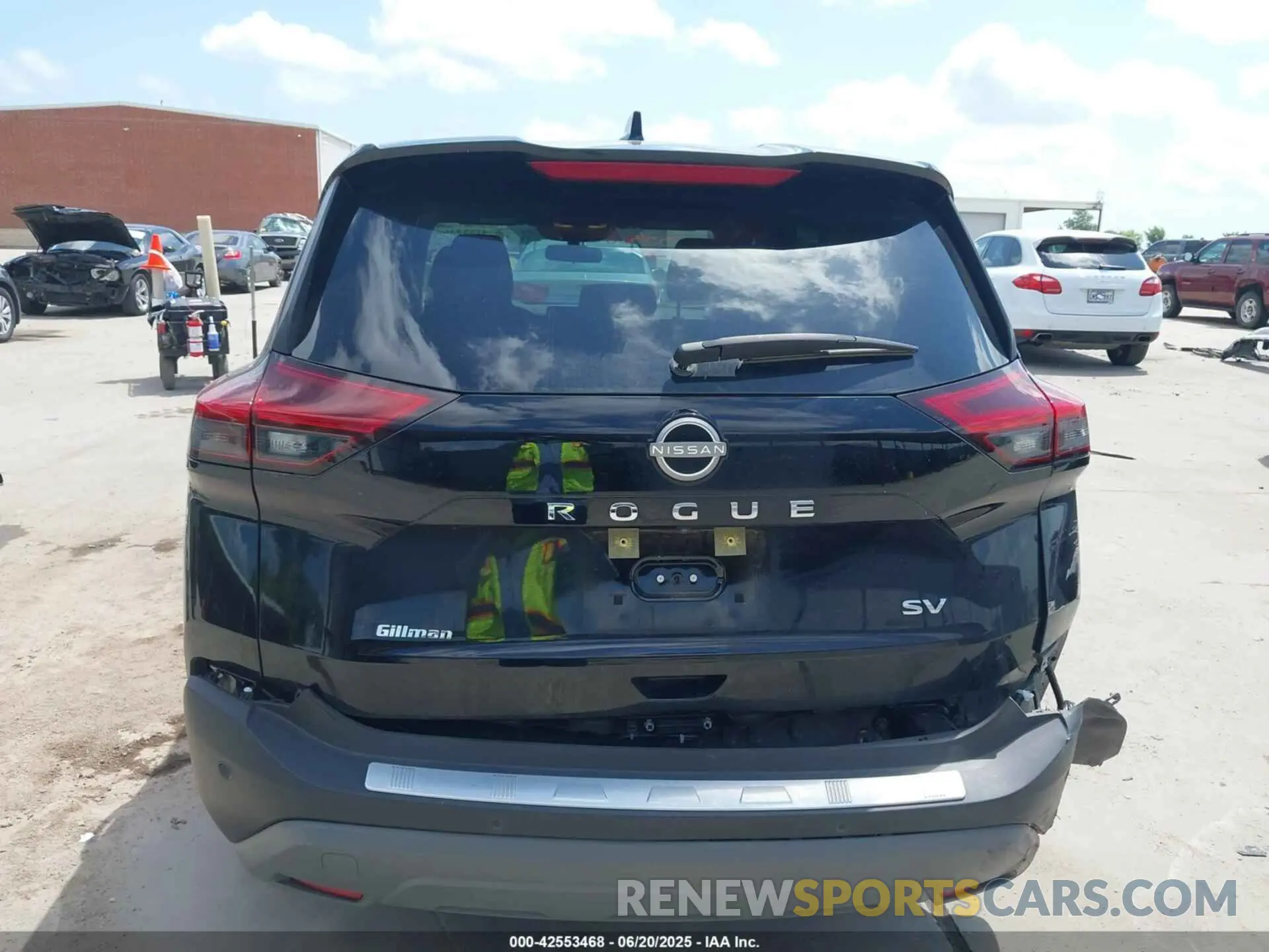 16 Photograph of a damaged car JN8BT3BA6PW421871 NISSAN ROGUE 2023