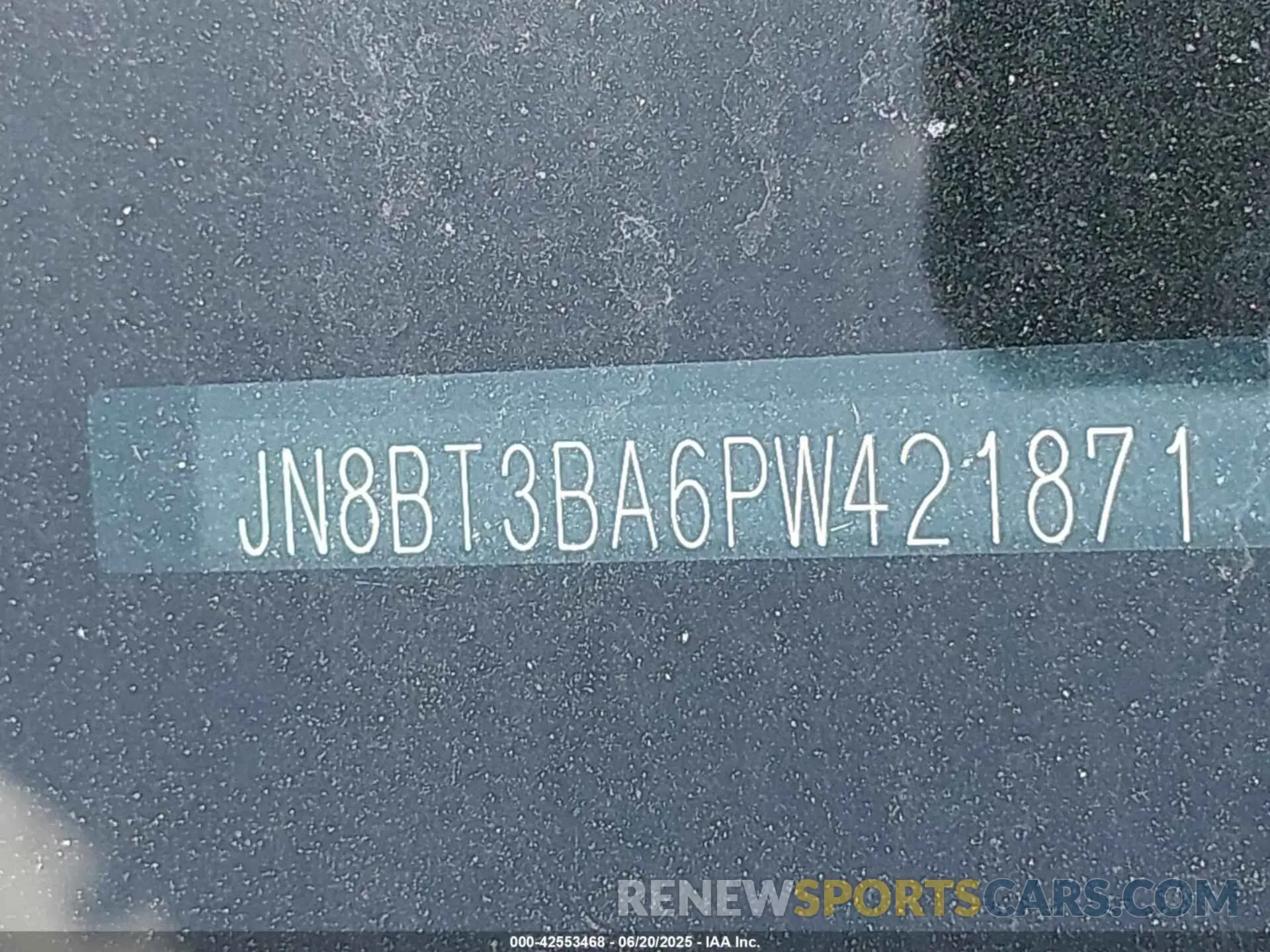 17 Photograph of a damaged car JN8BT3BA6PW421871 NISSAN ROGUE 2023