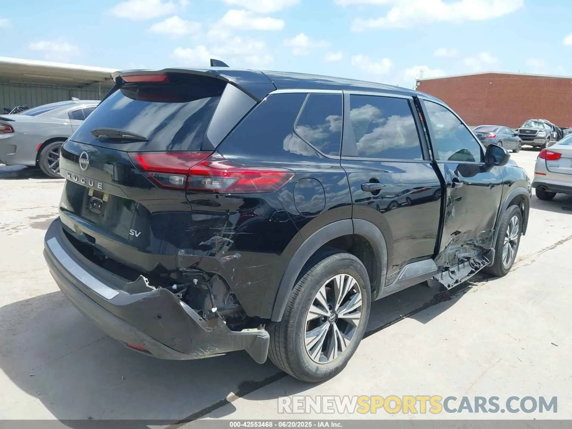 4 Photograph of a damaged car JN8BT3BA6PW421871 NISSAN ROGUE 2023