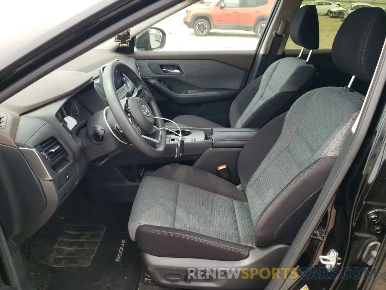 7 Photograph of a damaged car JN8BT3BA6PW429355 NISSAN ROGUE 2023