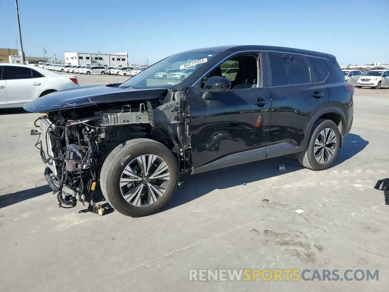 1 Photograph of a damaged car JN8BT3BA6PW434703 NISSAN ROGUE 2023