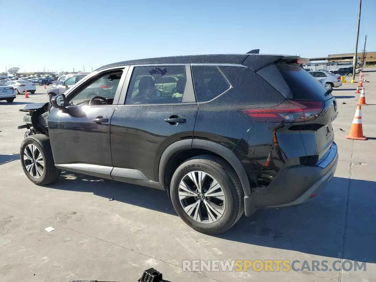2 Photograph of a damaged car JN8BT3BA6PW434703 NISSAN ROGUE 2023
