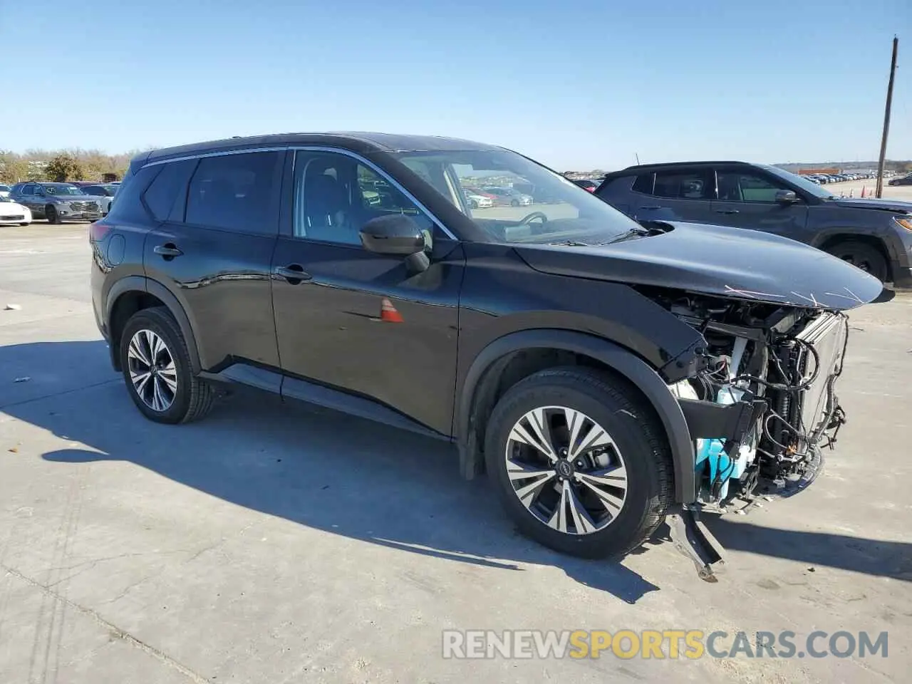4 Photograph of a damaged car JN8BT3BA6PW434703 NISSAN ROGUE 2023
