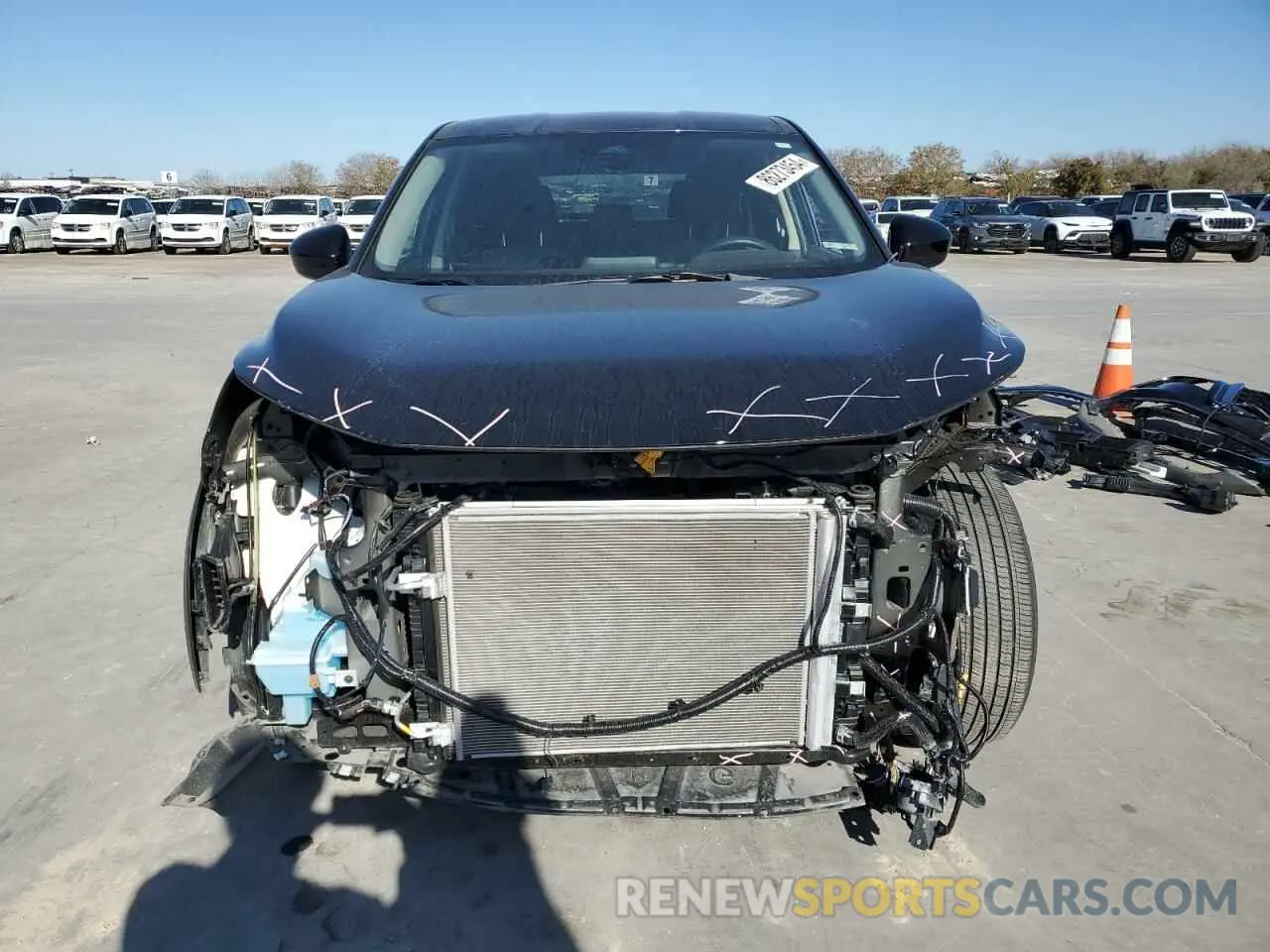 5 Photograph of a damaged car JN8BT3BA6PW434703 NISSAN ROGUE 2023