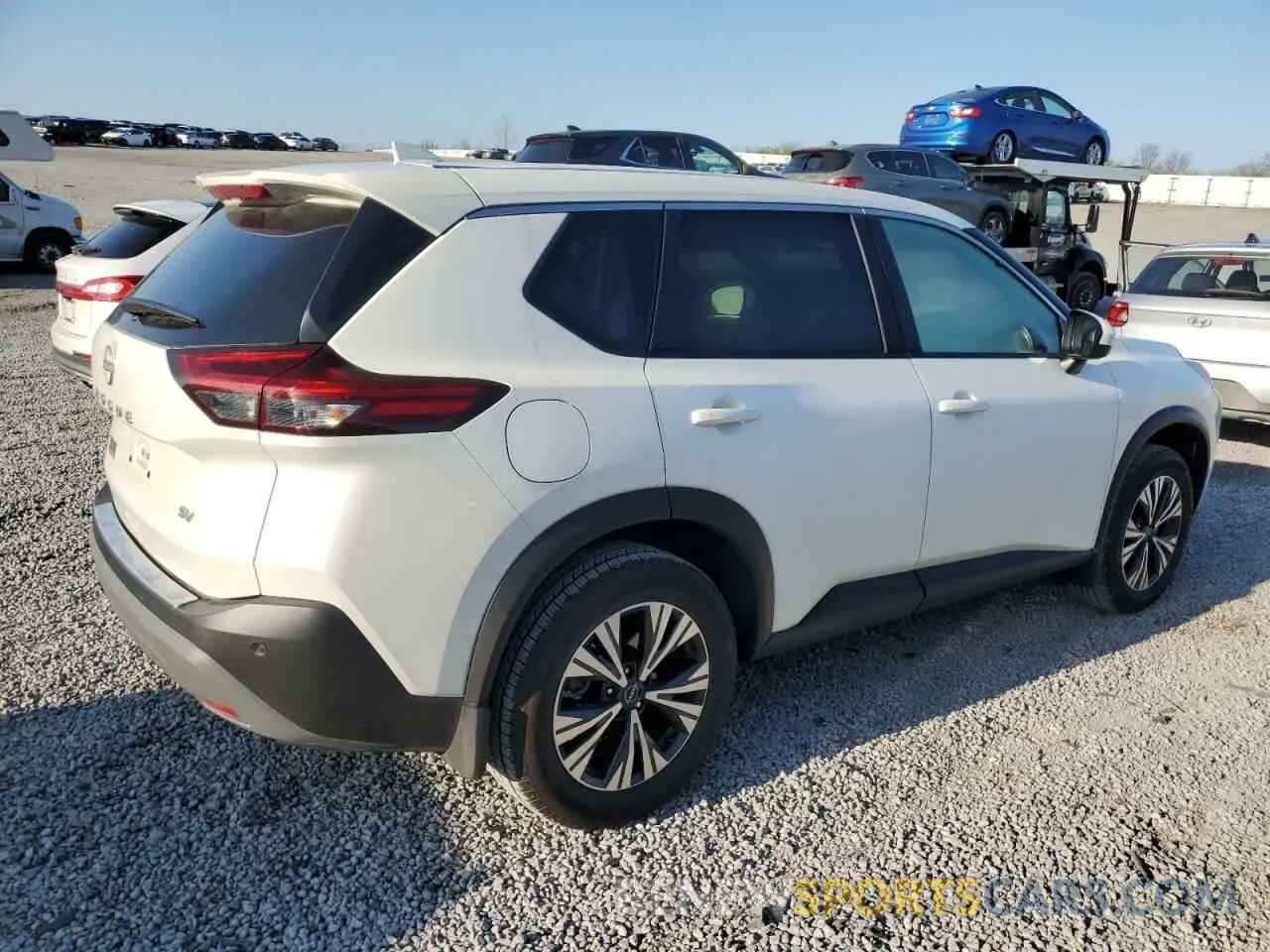 3 Photograph of a damaged car JN8BT3BA6PW434815 NISSAN ROGUE 2023
