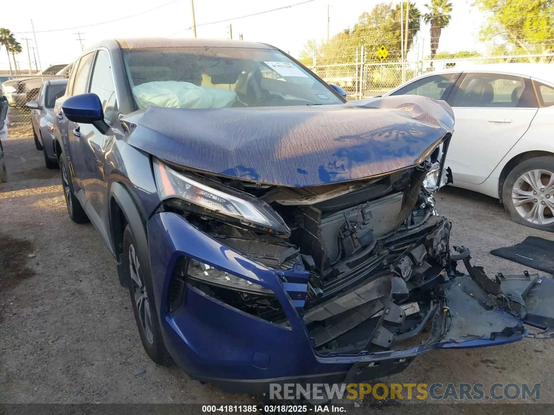 1 Photograph of a damaged car JN8BT3BA6PW436242 NISSAN ROGUE 2023
