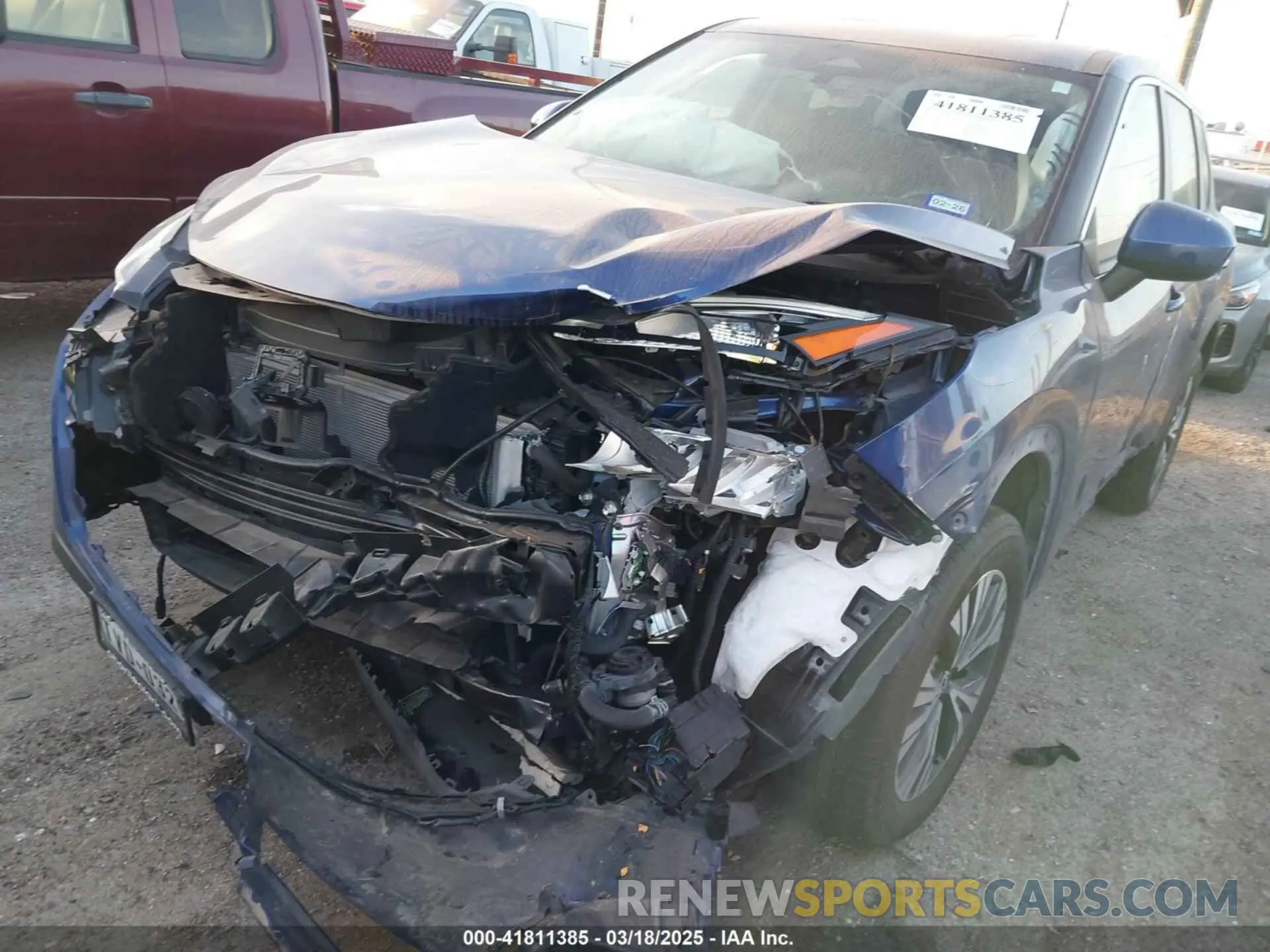 6 Photograph of a damaged car JN8BT3BA6PW436242 NISSAN ROGUE 2023