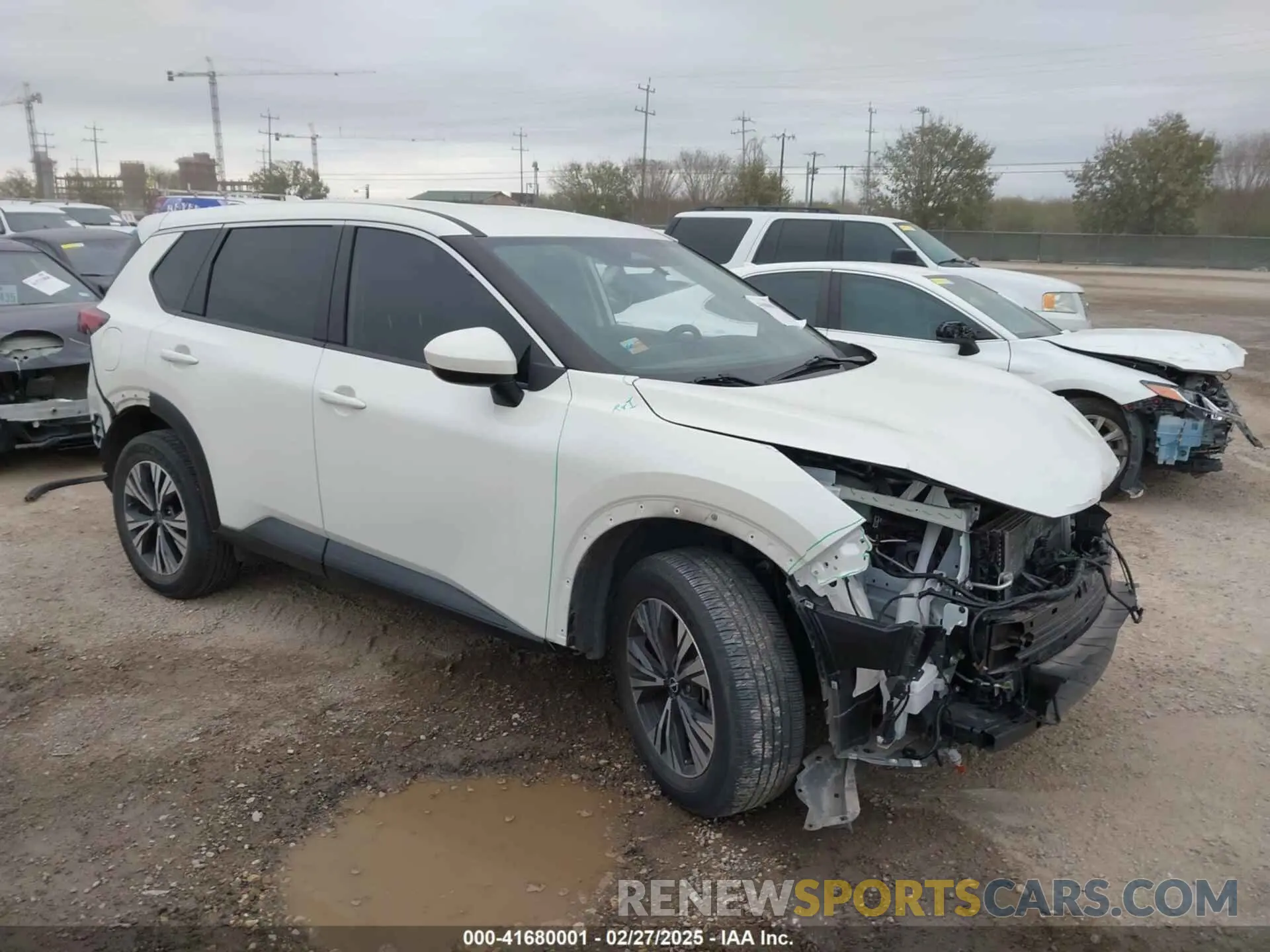 1 Photograph of a damaged car JN8BT3BA7PW008745 NISSAN ROGUE 2023