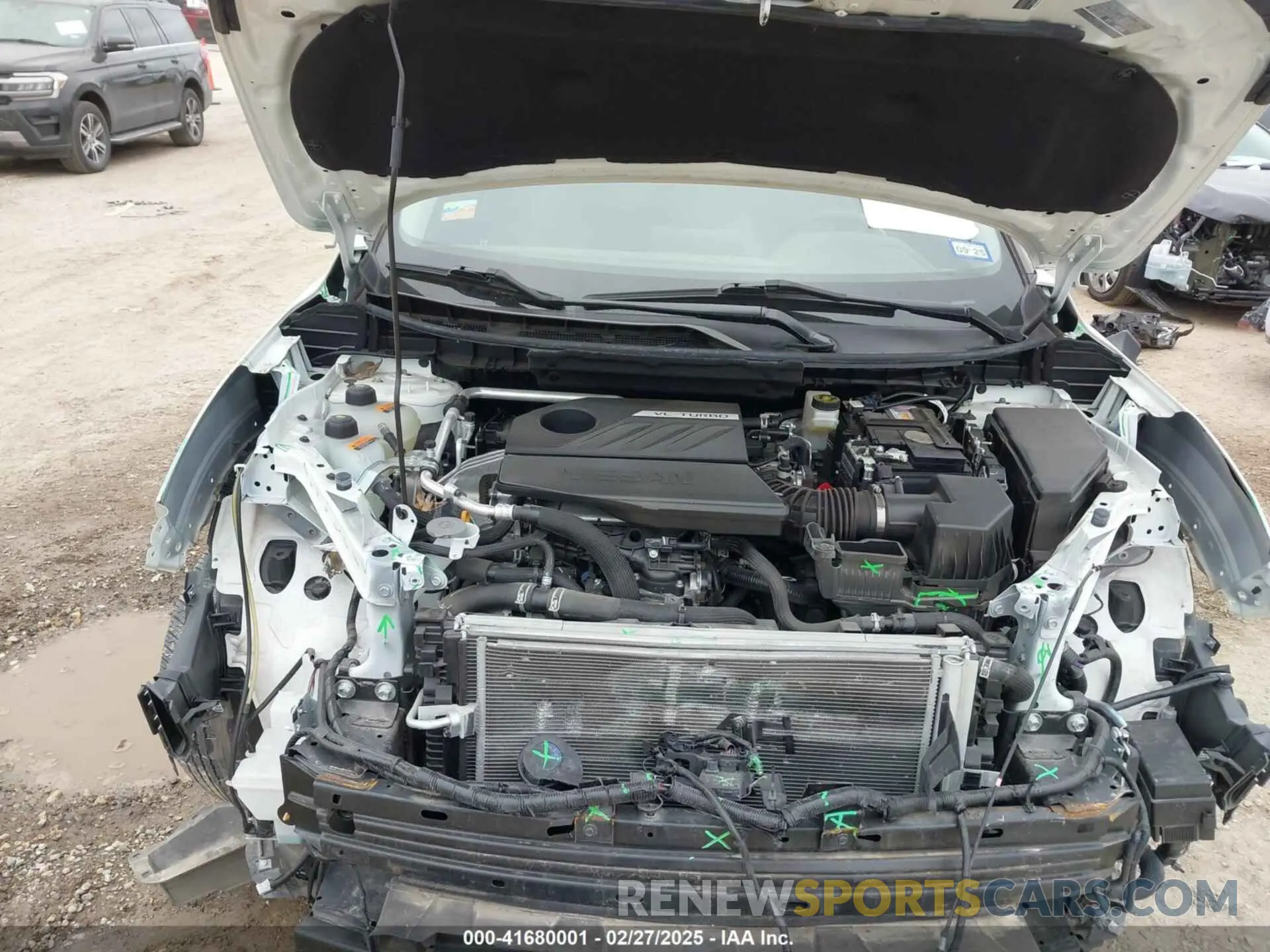 10 Photograph of a damaged car JN8BT3BA7PW008745 NISSAN ROGUE 2023