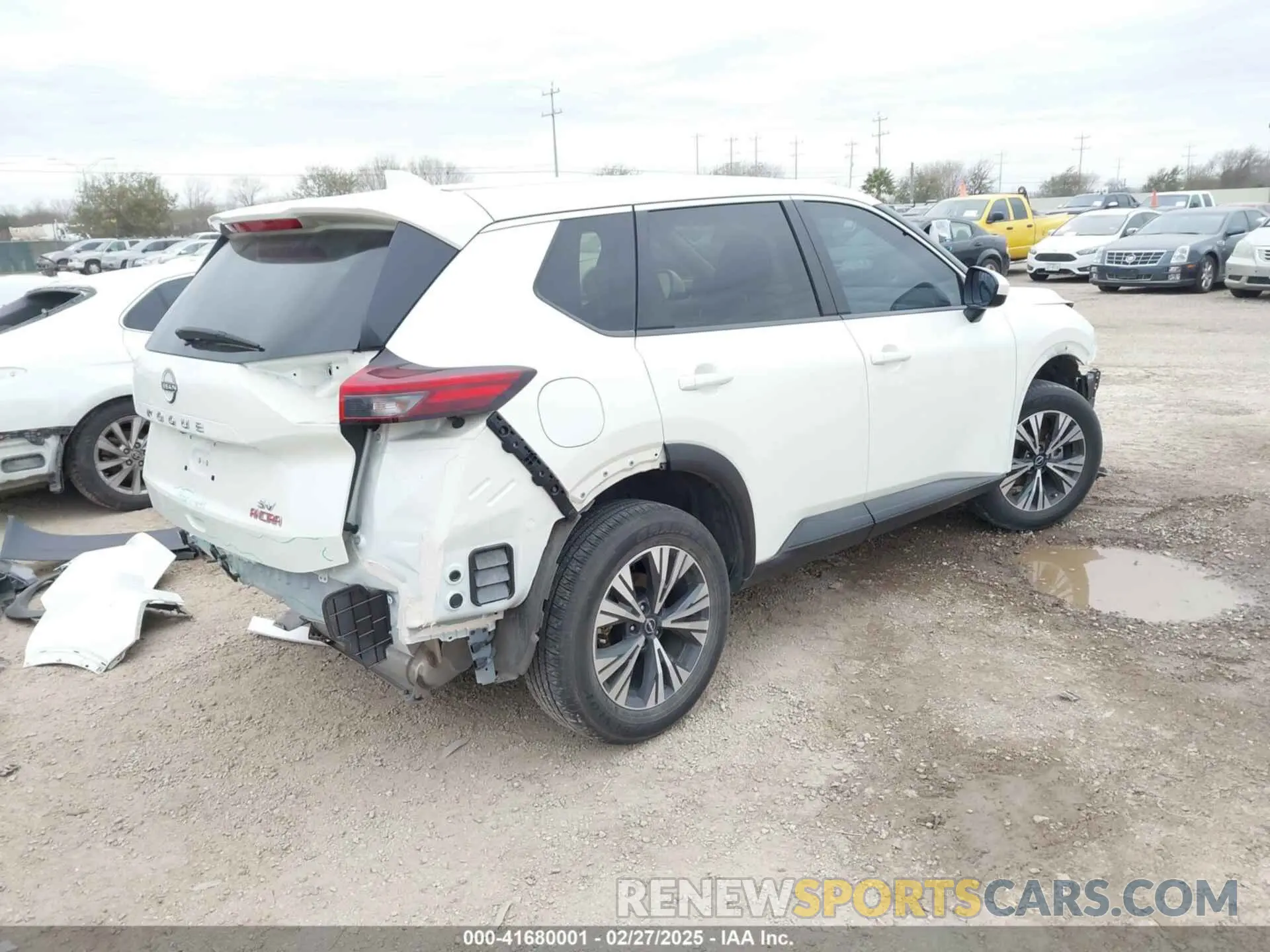 4 Photograph of a damaged car JN8BT3BA7PW008745 NISSAN ROGUE 2023