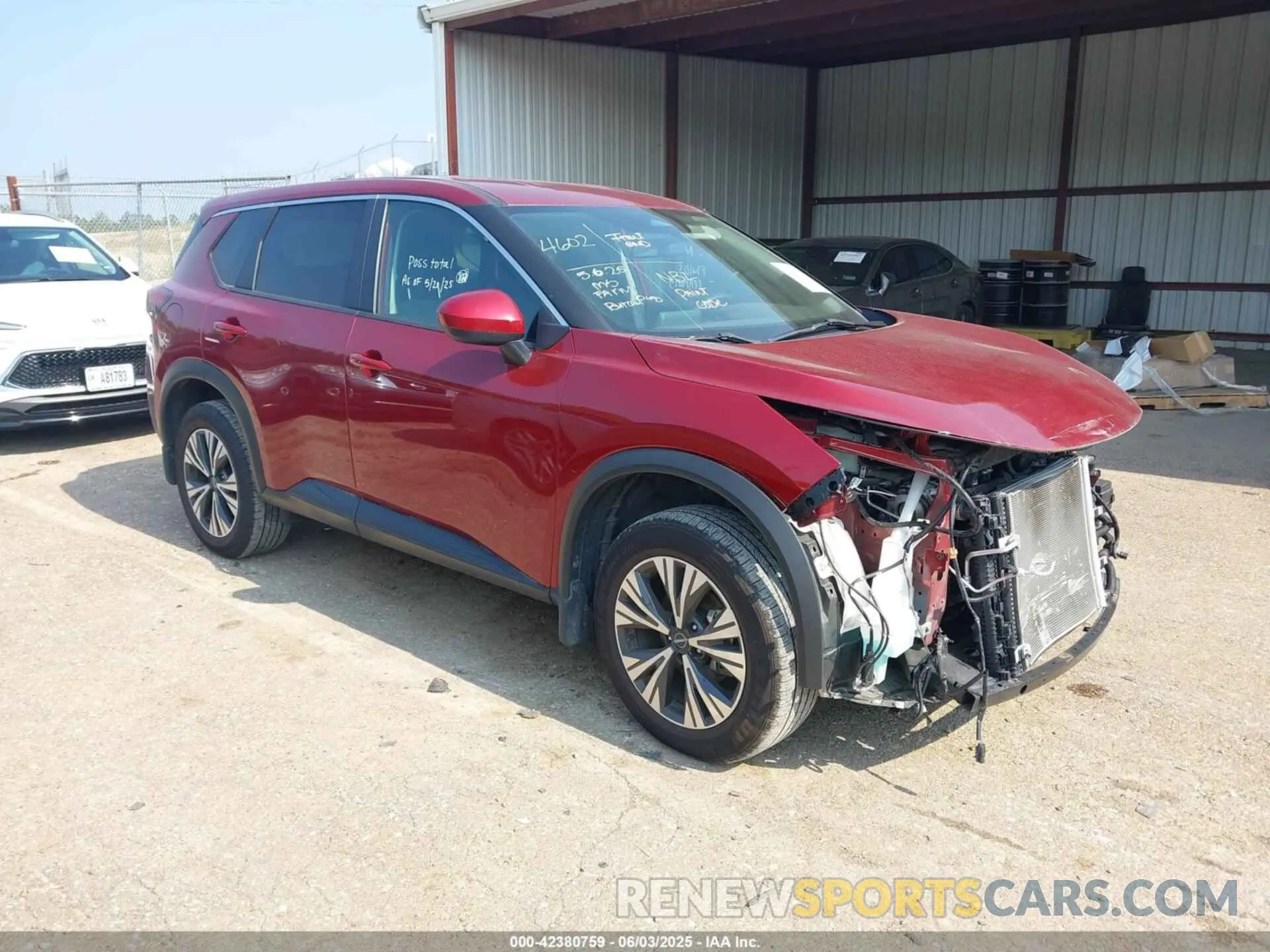 1 Photograph of a damaged car JN8BT3BA7PW008910 NISSAN ROGUE 2023