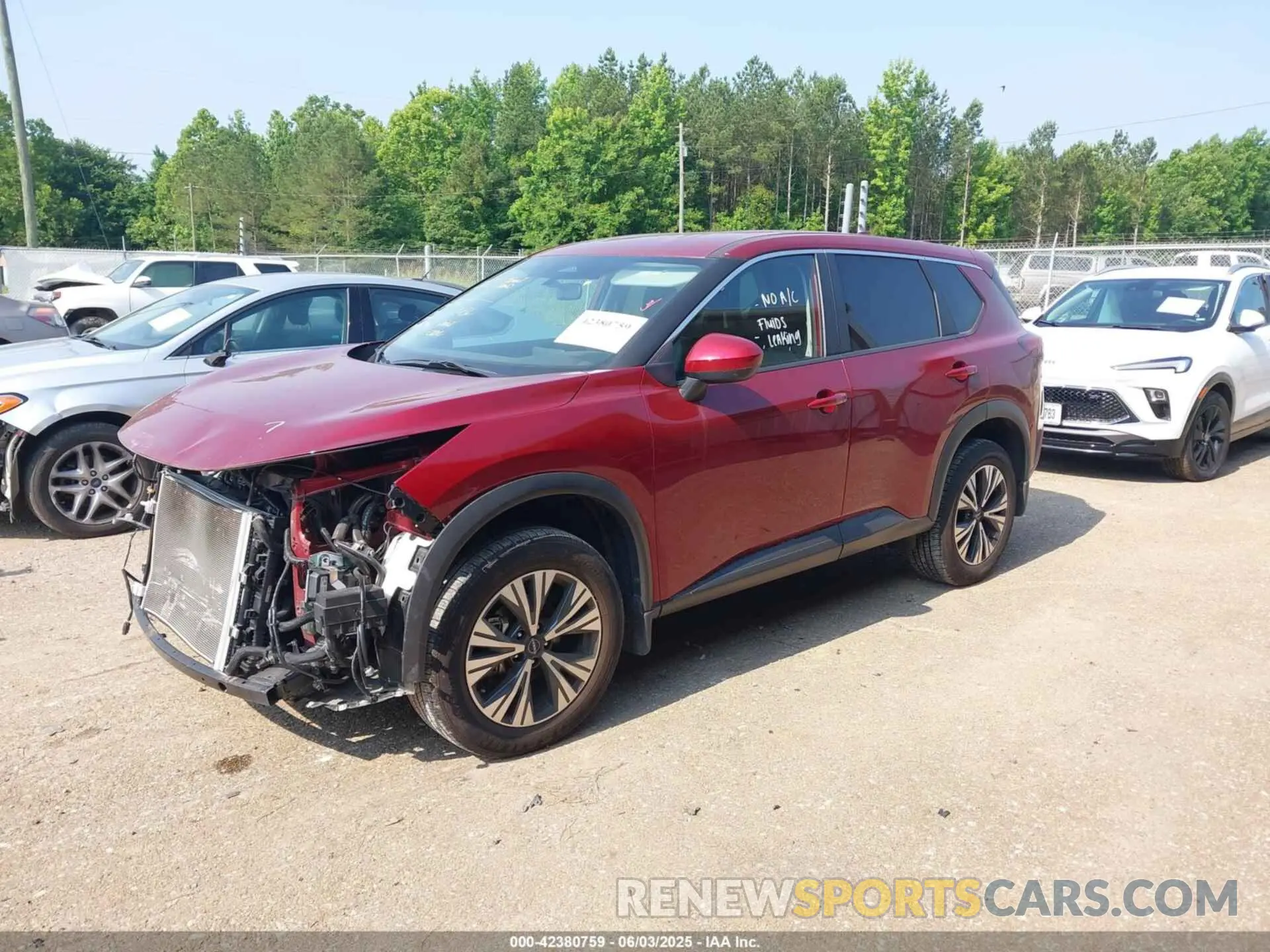 2 Photograph of a damaged car JN8BT3BA7PW008910 NISSAN ROGUE 2023