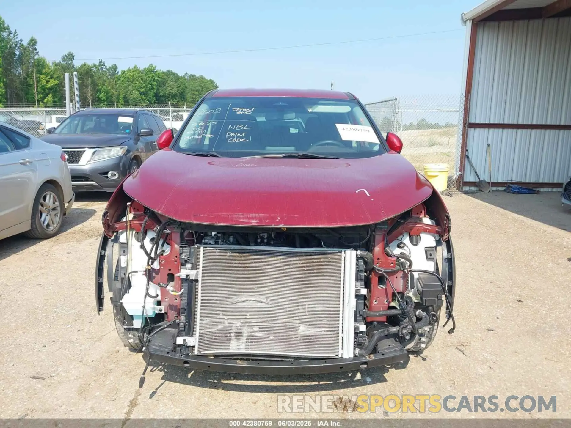 6 Photograph of a damaged car JN8BT3BA7PW008910 NISSAN ROGUE 2023