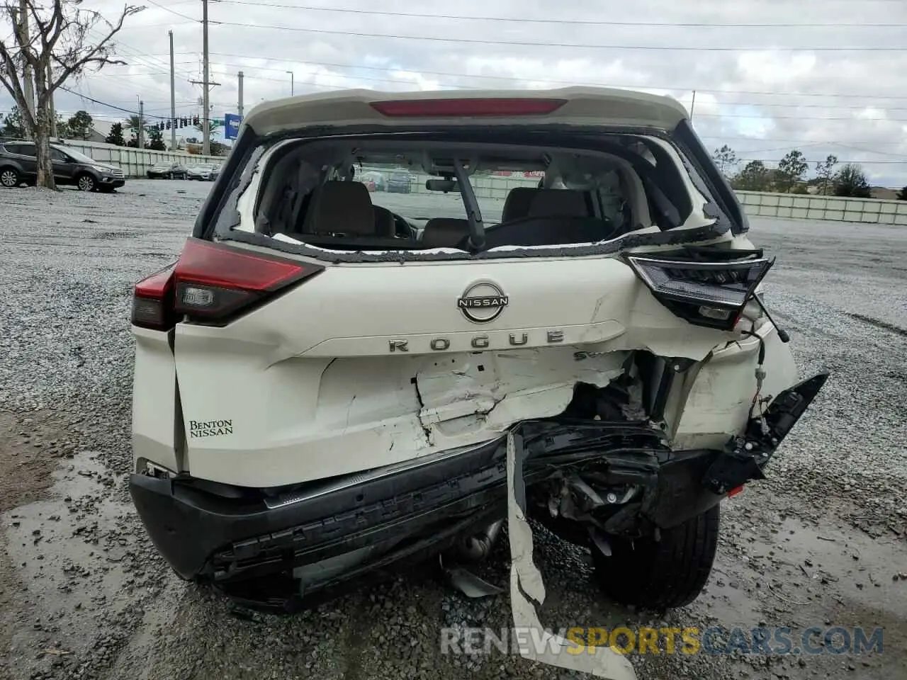 6 Photograph of a damaged car JN8BT3BA7PW404139 NISSAN ROGUE 2023