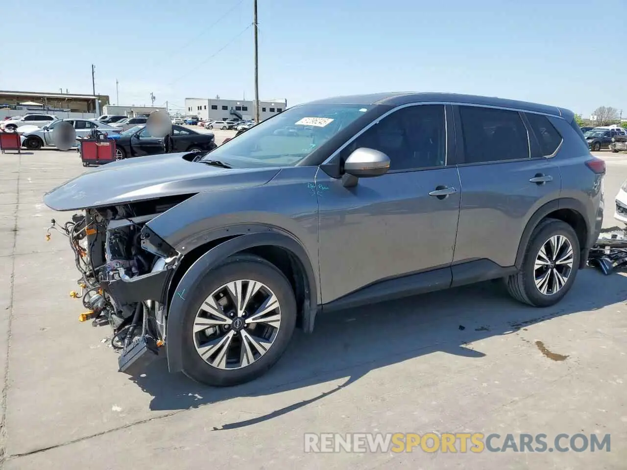 1 Photograph of a damaged car JN8BT3BA7PW405615 NISSAN ROGUE 2023