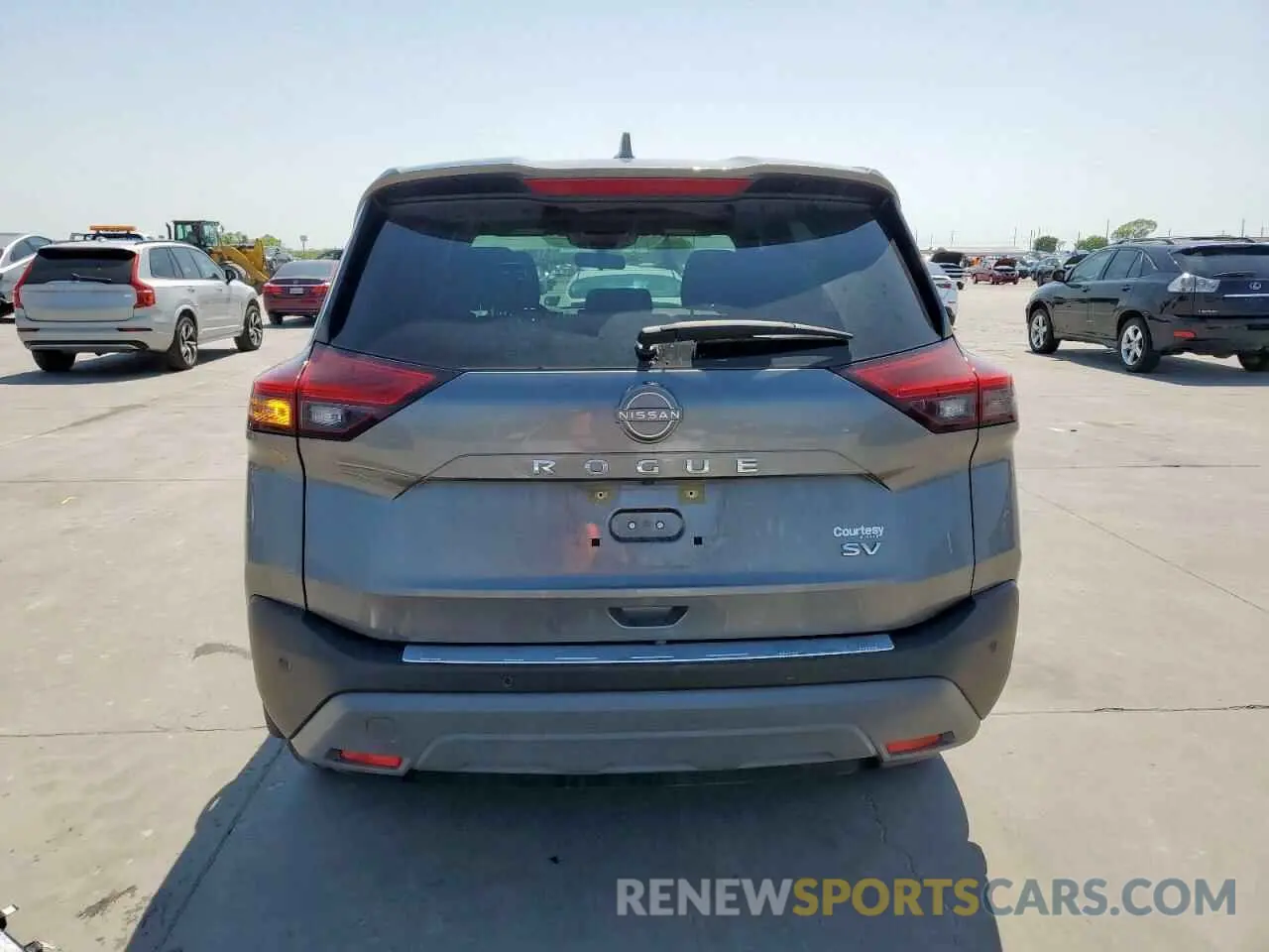 6 Photograph of a damaged car JN8BT3BA7PW405615 NISSAN ROGUE 2023
