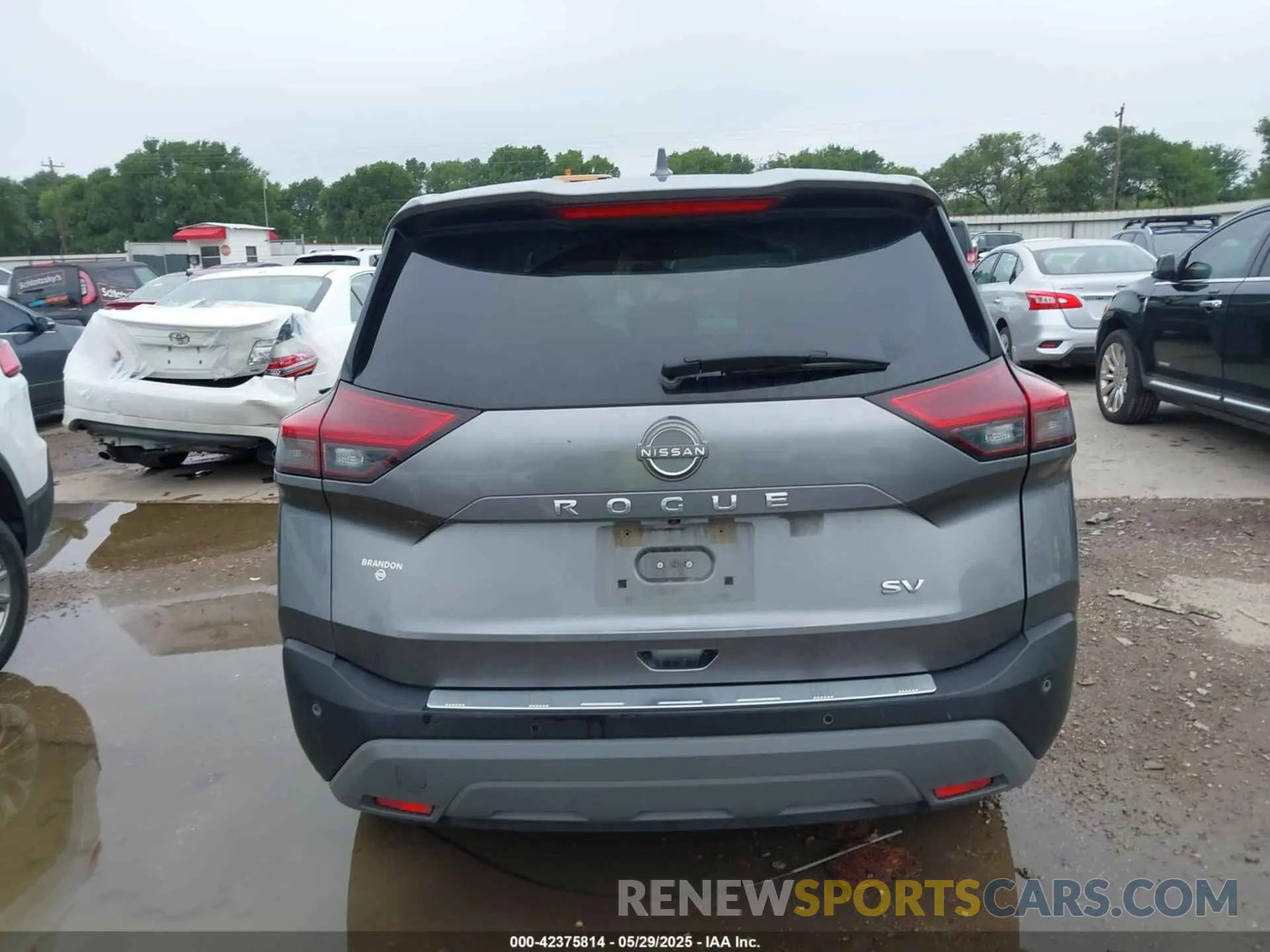 16 Photograph of a damaged car JN8BT3BA7PW406702 NISSAN ROGUE 2023
