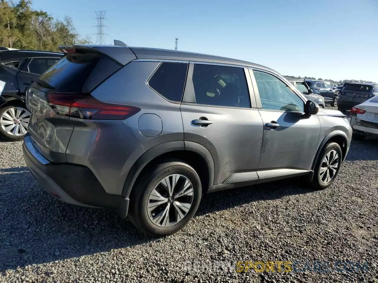 3 Photograph of a damaged car JN8BT3BA7PW413522 NISSAN ROGUE 2023