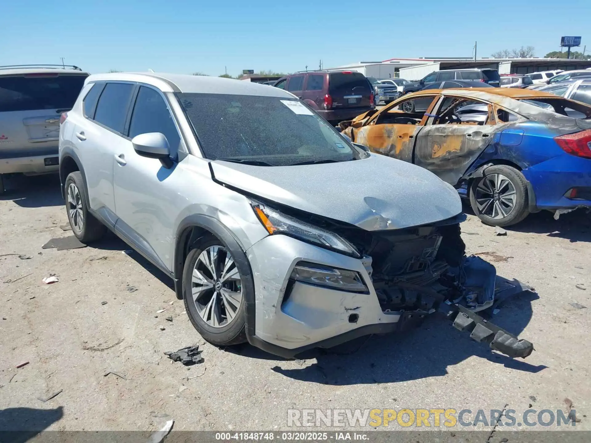 1 Photograph of a damaged car JN8BT3BA7PW415755 NISSAN ROGUE 2023
