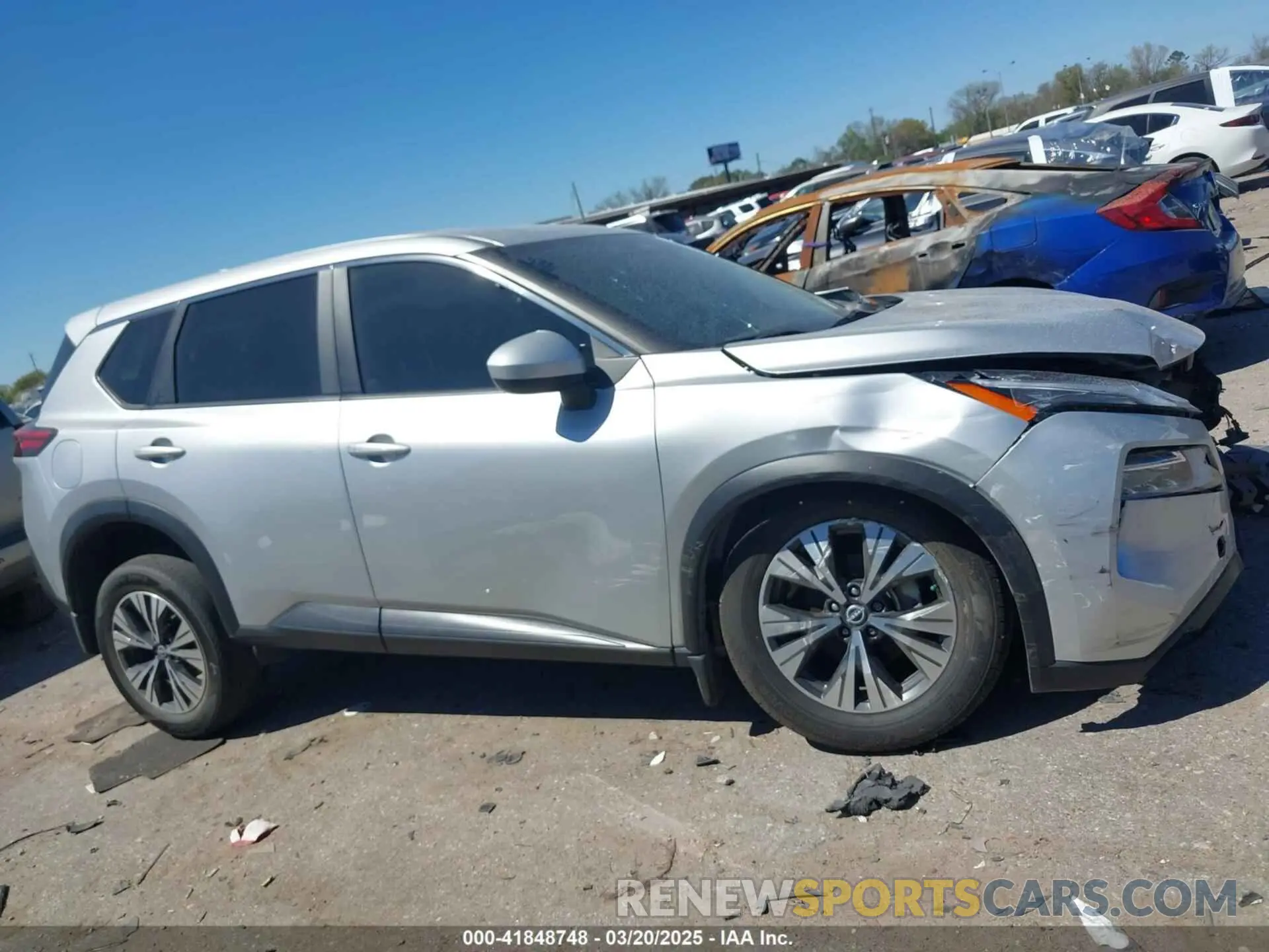 13 Photograph of a damaged car JN8BT3BA7PW415755 NISSAN ROGUE 2023