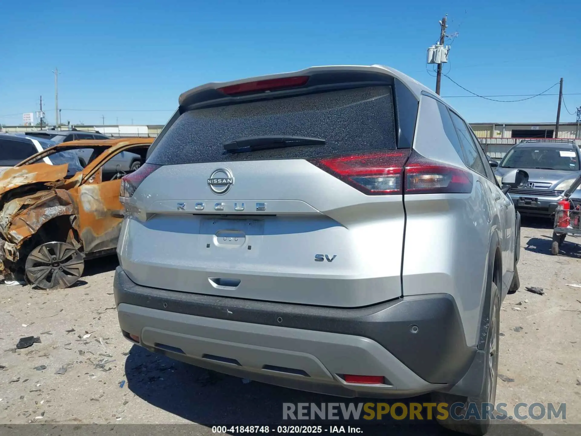 16 Photograph of a damaged car JN8BT3BA7PW415755 NISSAN ROGUE 2023