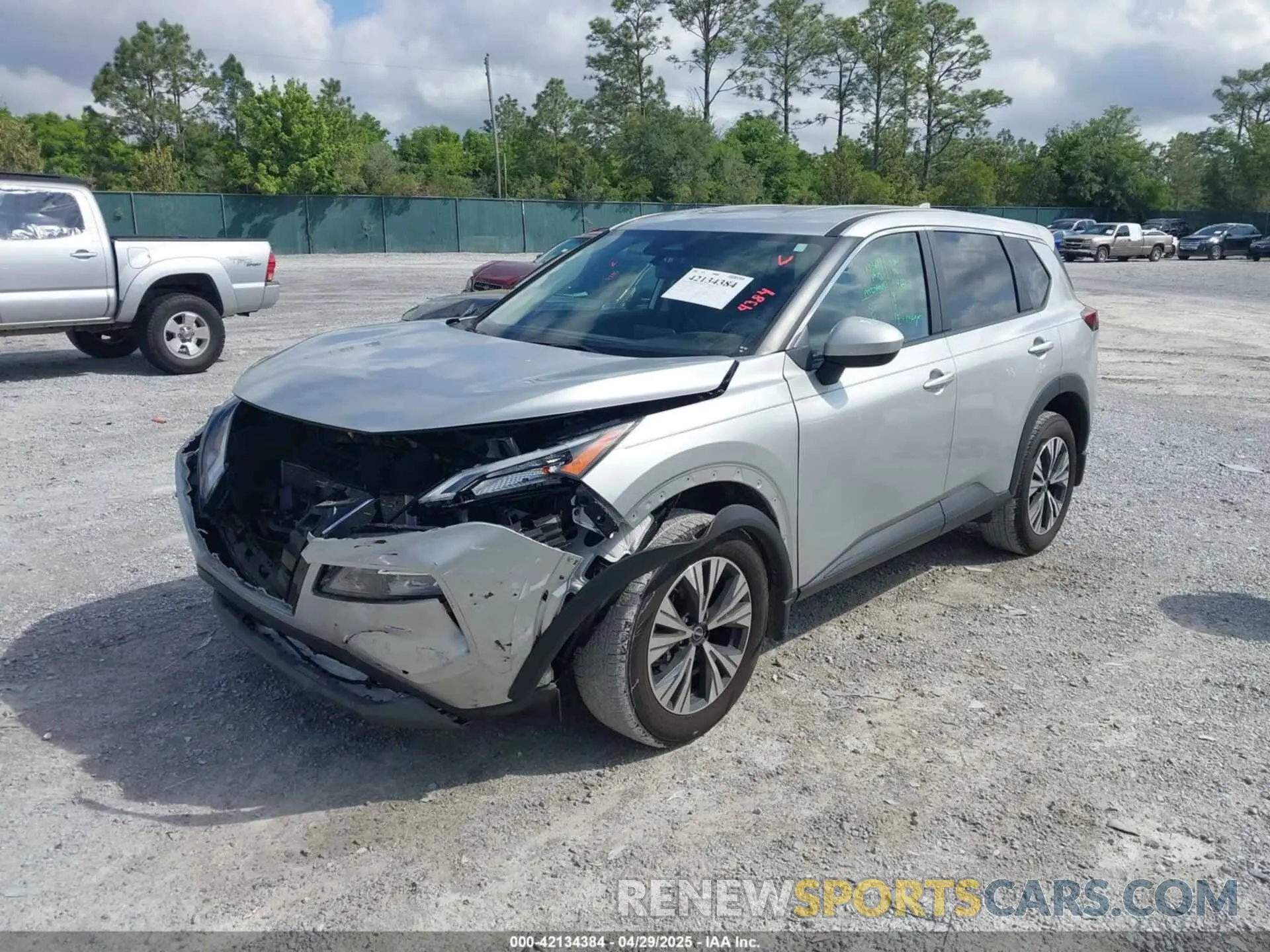 2 Photograph of a damaged car JN8BT3BA7PW428988 NISSAN ROGUE 2023