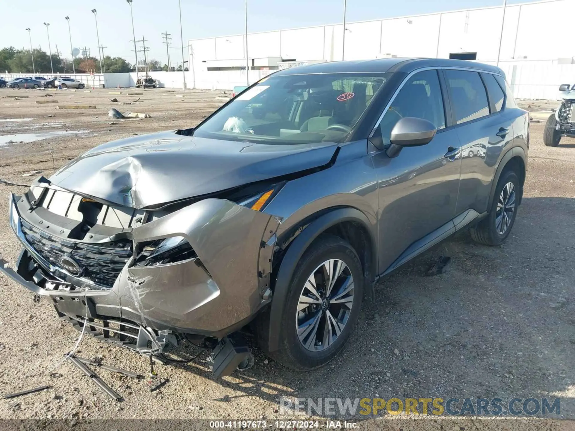 2 Photograph of a damaged car JN8BT3BA7PW431616 NISSAN ROGUE 2023