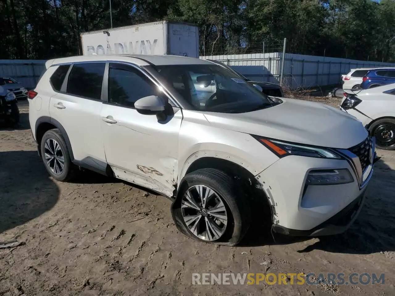 4 Photograph of a damaged car JN8BT3BA8PW404151 NISSAN ROGUE 2023