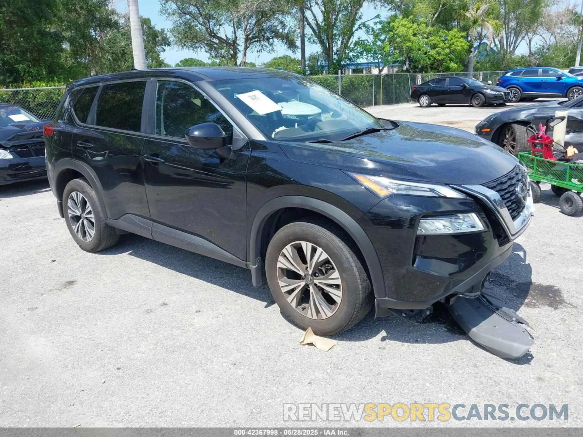1 Photograph of a damaged car JN8BT3BA8PW430345 NISSAN ROGUE 2023