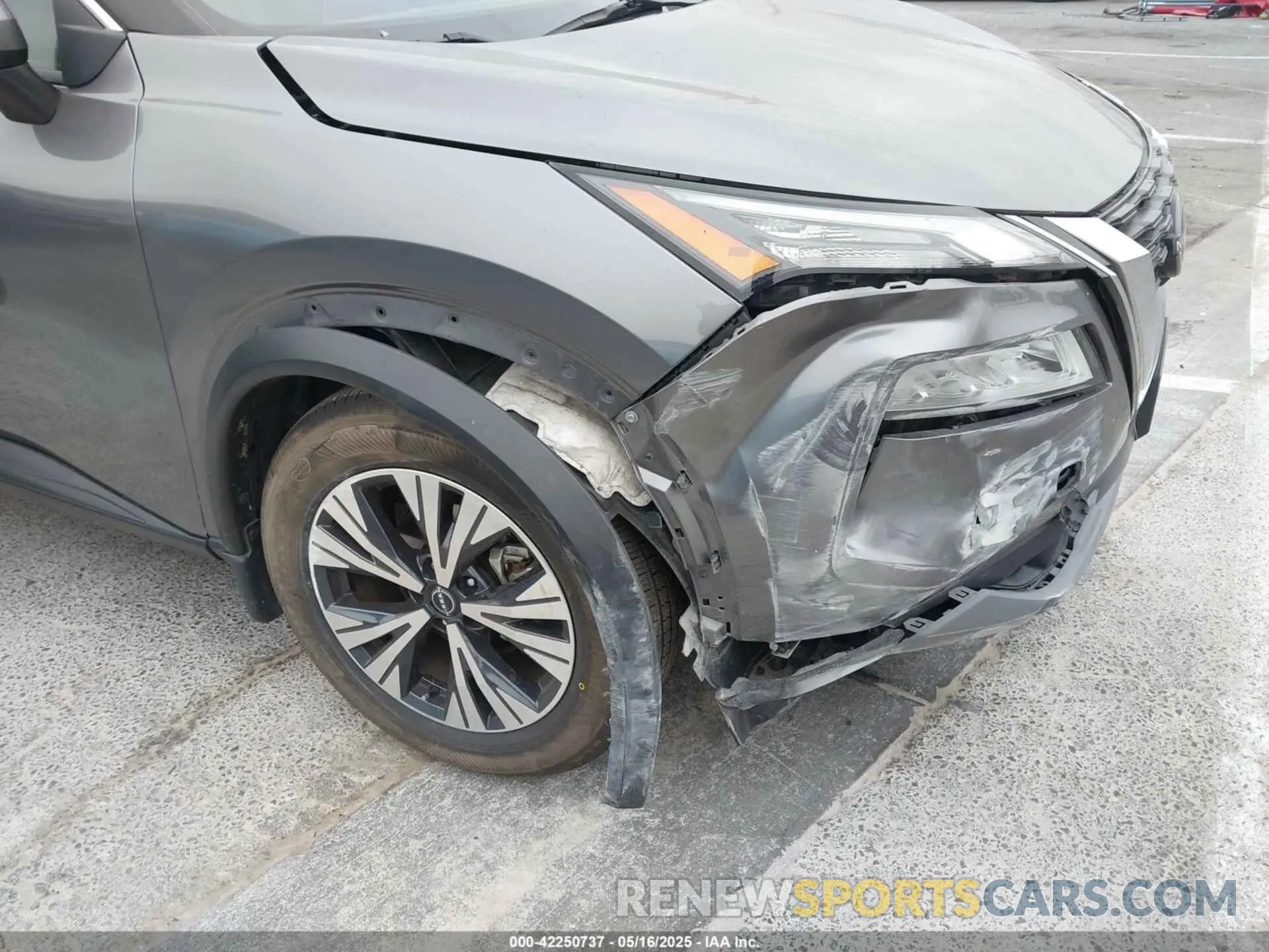 6 Photograph of a damaged car JN8BT3BA9PW404790 NISSAN ROGUE 2023