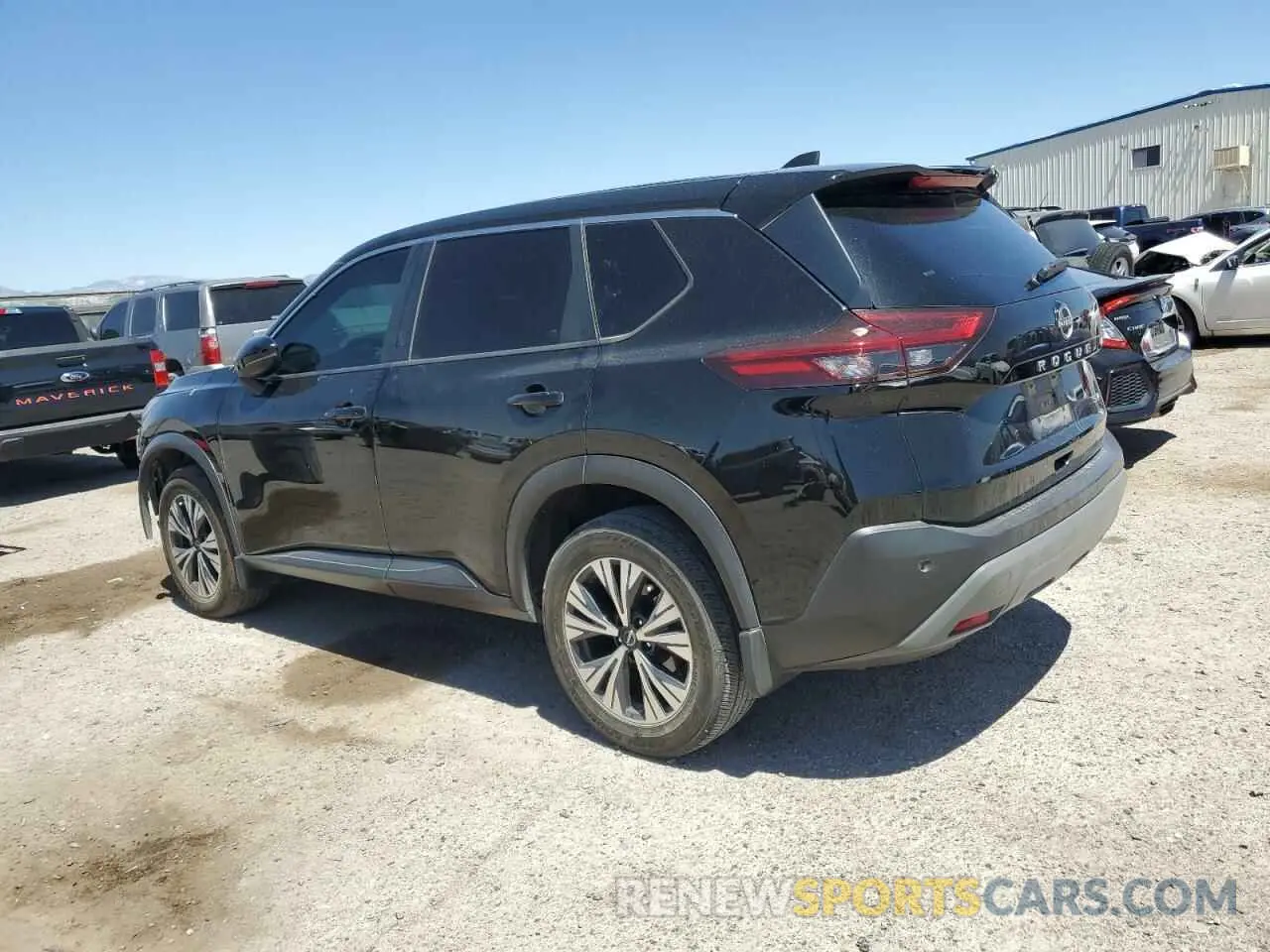 2 Photograph of a damaged car JN8BT3BA9PW405812 NISSAN ROGUE 2023
