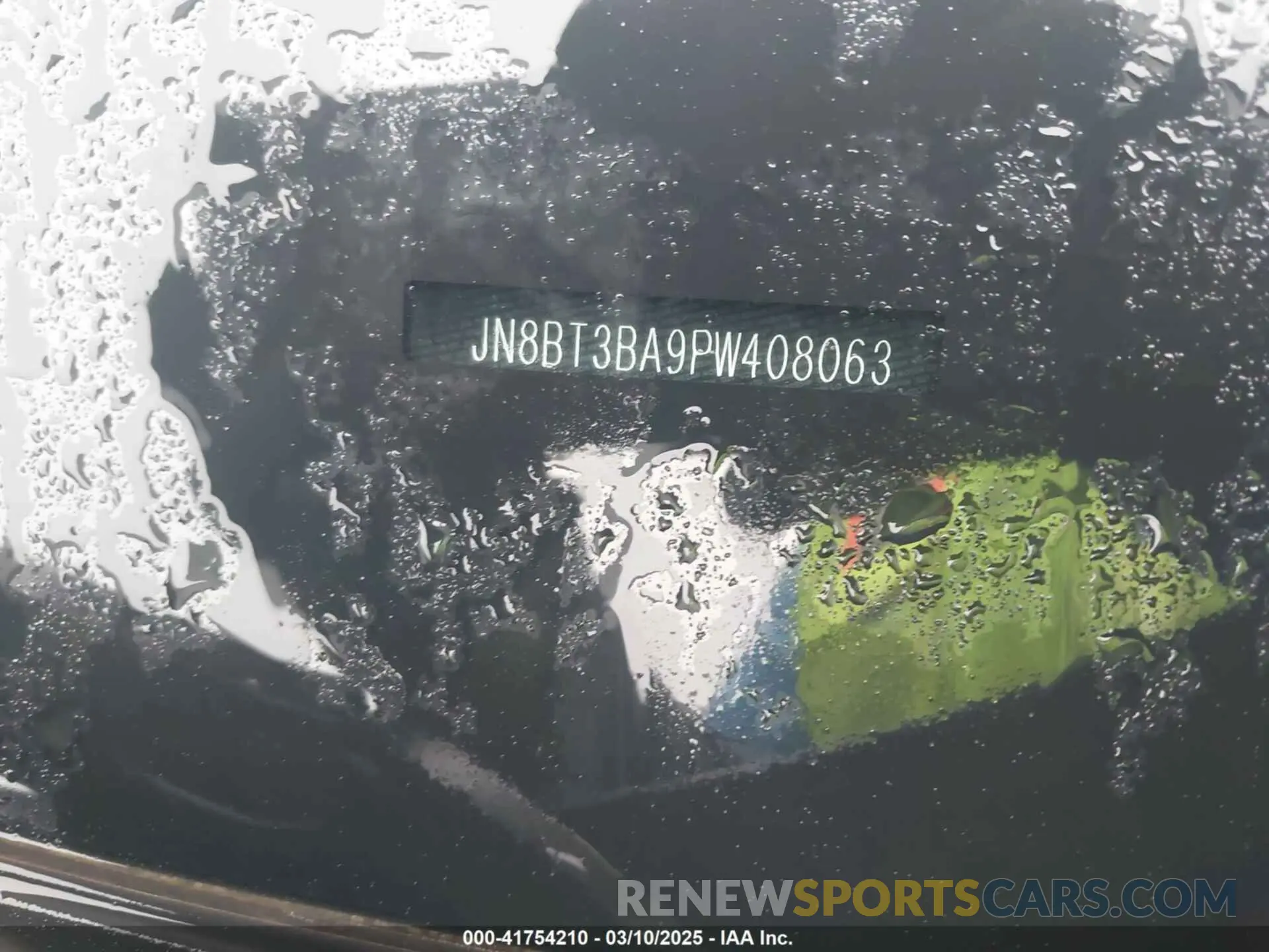 9 Photograph of a damaged car JN8BT3BA9PW408063 NISSAN ROGUE 2023