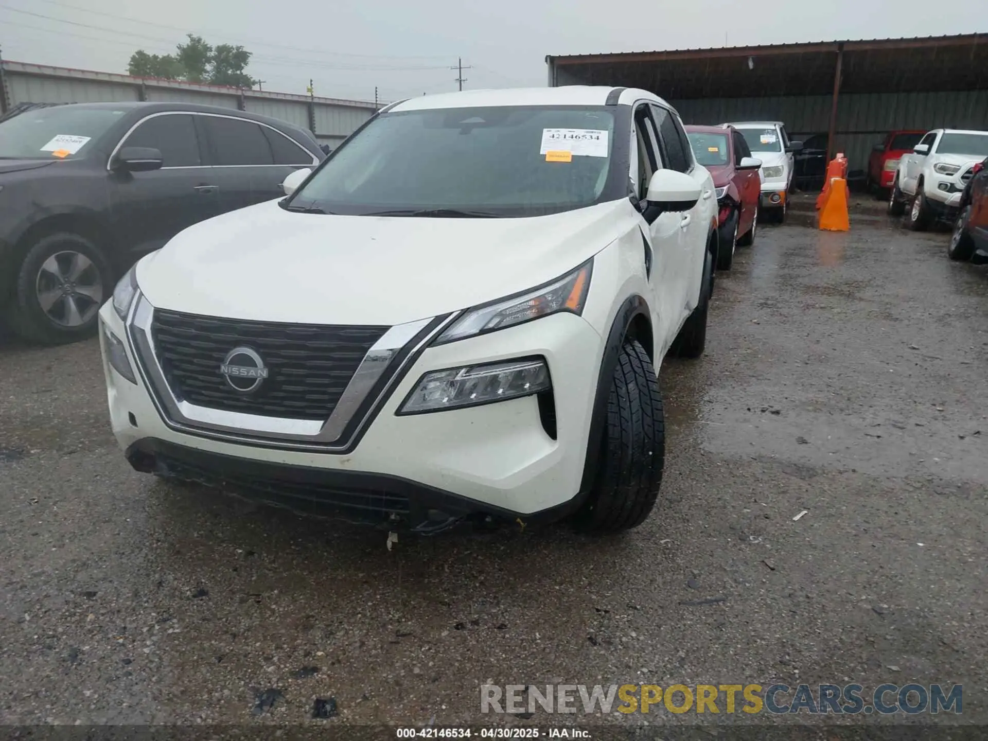 2 Photograph of a damaged car JN8BT3BA9PW436400 NISSAN ROGUE 2023