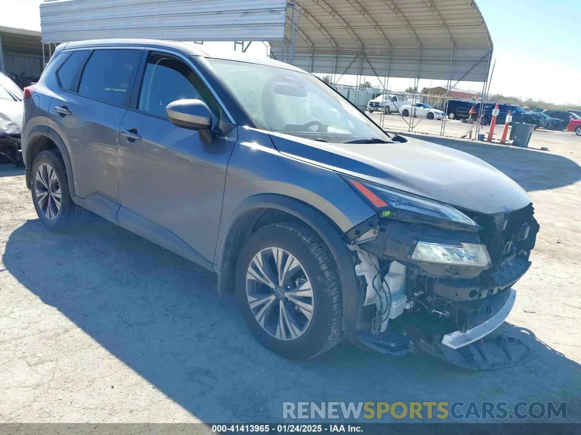1 Photograph of a damaged car JN8BT3BA9PW436669 NISSAN ROGUE 2023