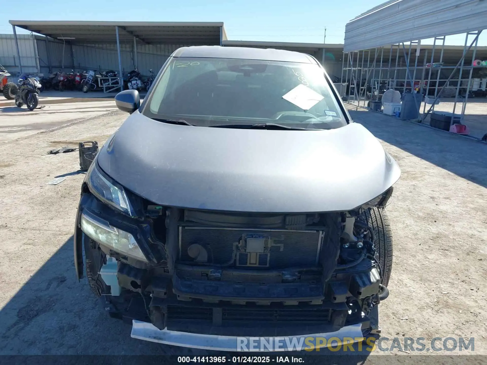 12 Photograph of a damaged car JN8BT3BA9PW436669 NISSAN ROGUE 2023