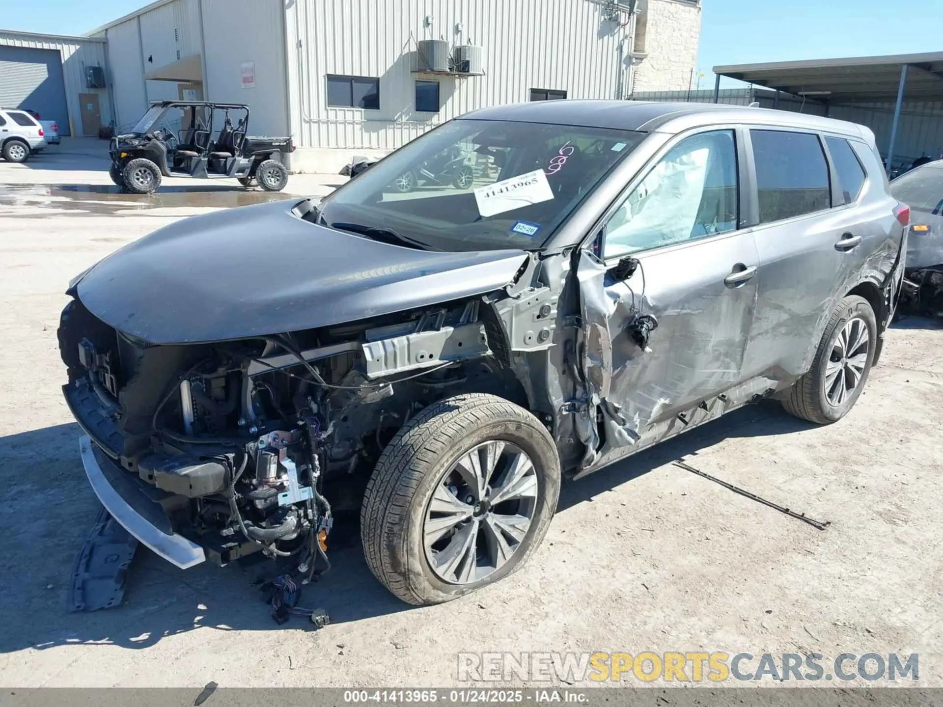 2 Photograph of a damaged car JN8BT3BA9PW436669 NISSAN ROGUE 2023