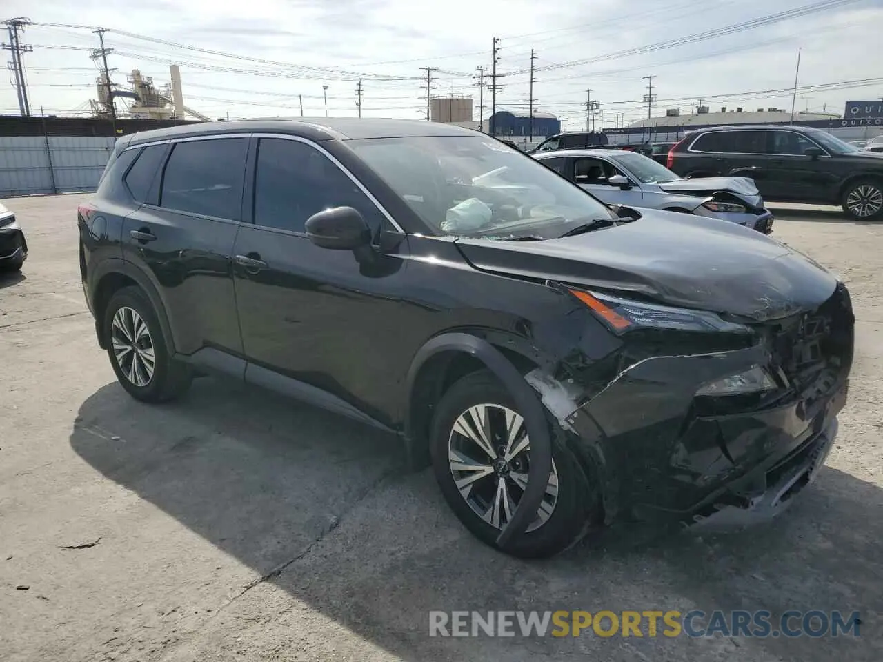 4 Photograph of a damaged car JN8BT3BAXPW001210 NISSAN ROGUE 2023