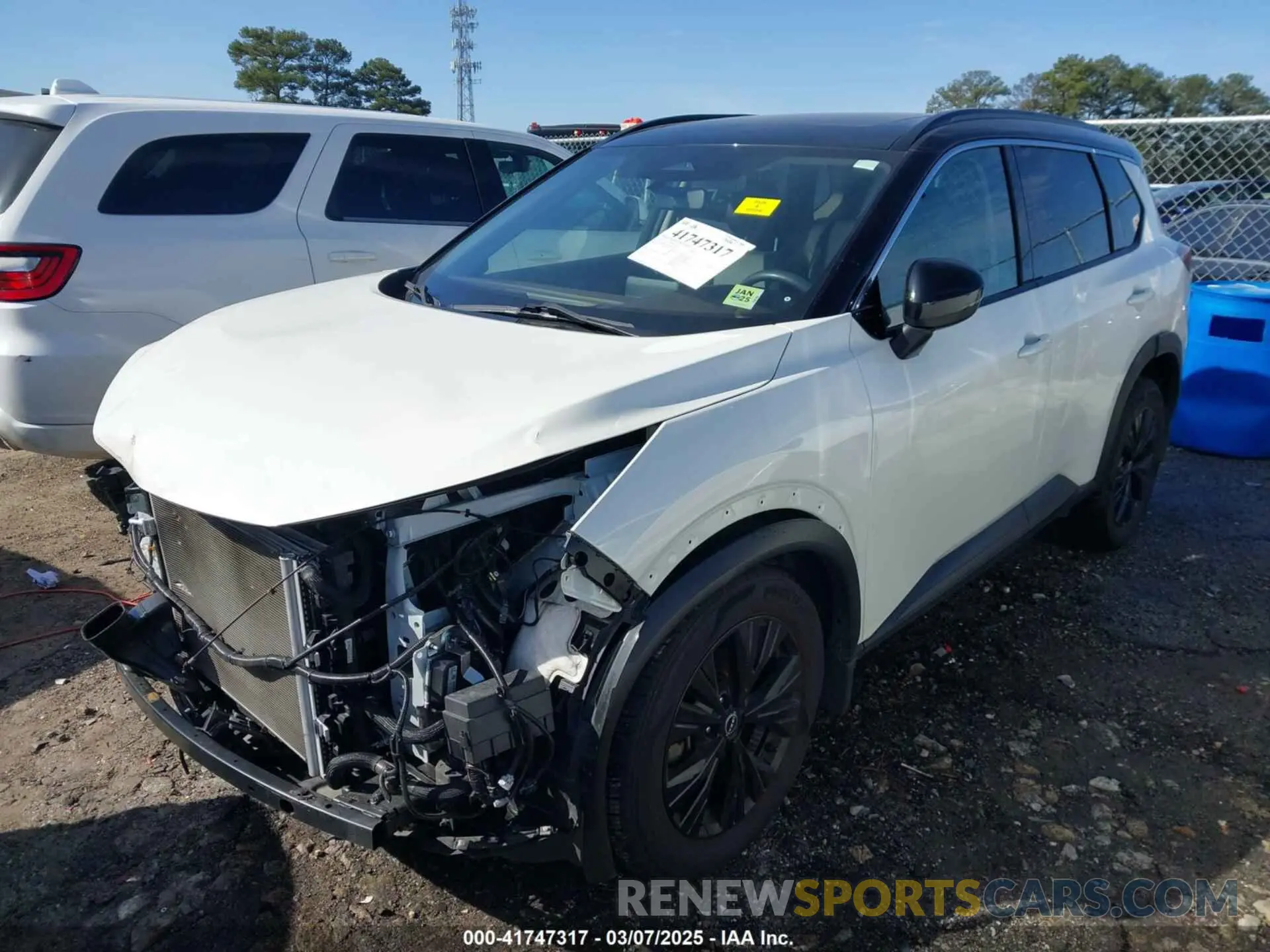 2 Photograph of a damaged car JN8BT3BAXPW002213 NISSAN ROGUE 2023