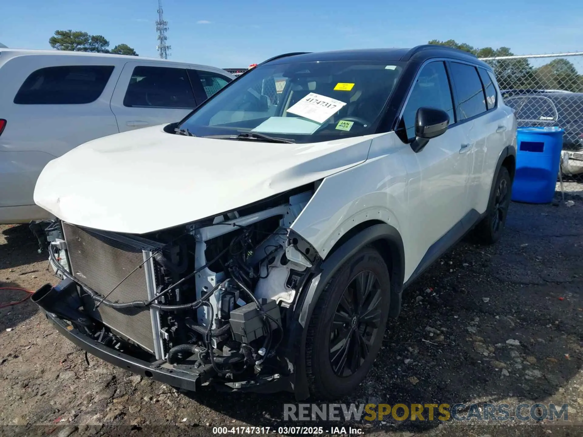 6 Photograph of a damaged car JN8BT3BAXPW002213 NISSAN ROGUE 2023
