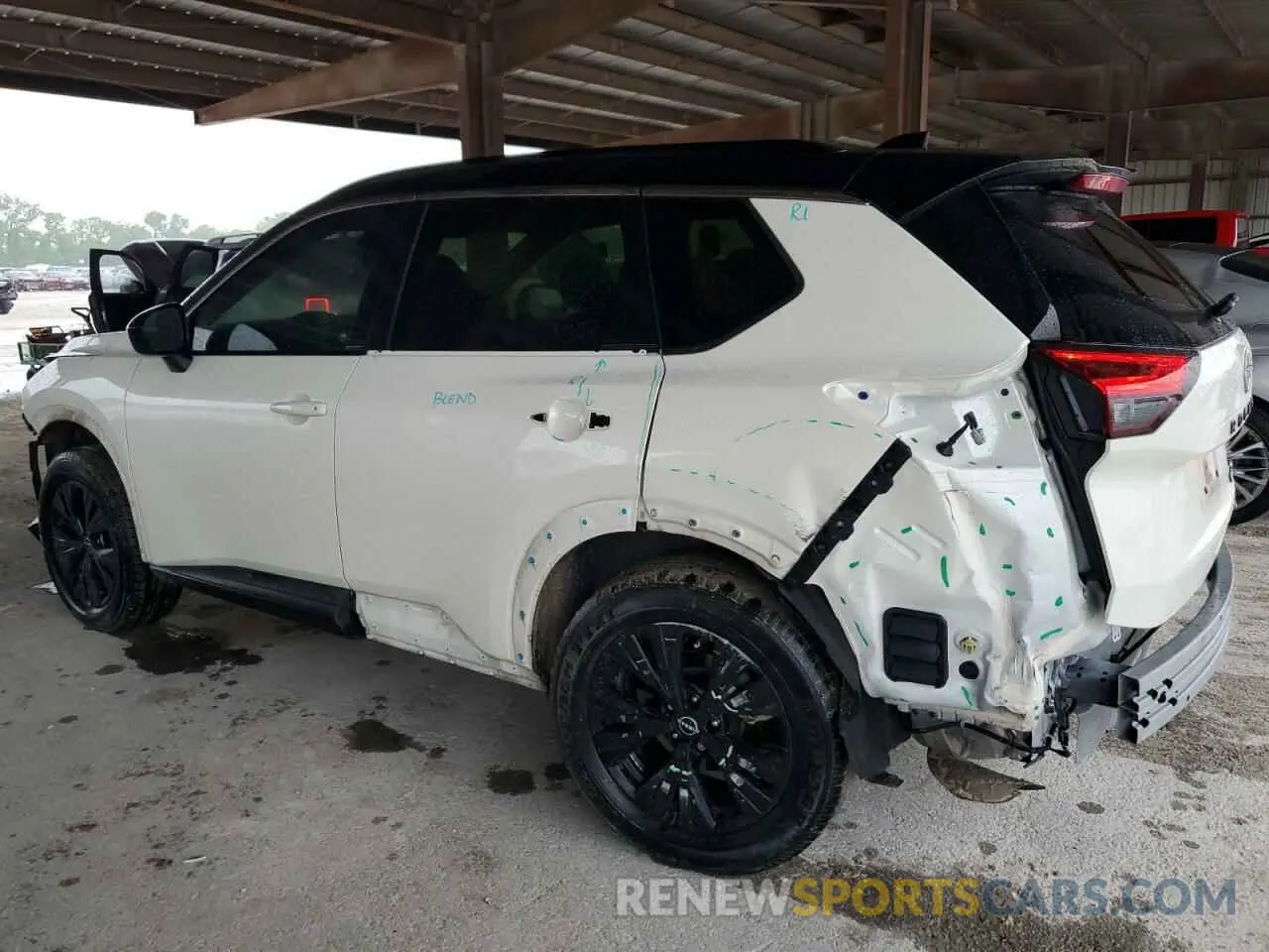 2 Photograph of a damaged car JN8BT3BAXPW010117 NISSAN ROGUE 2023