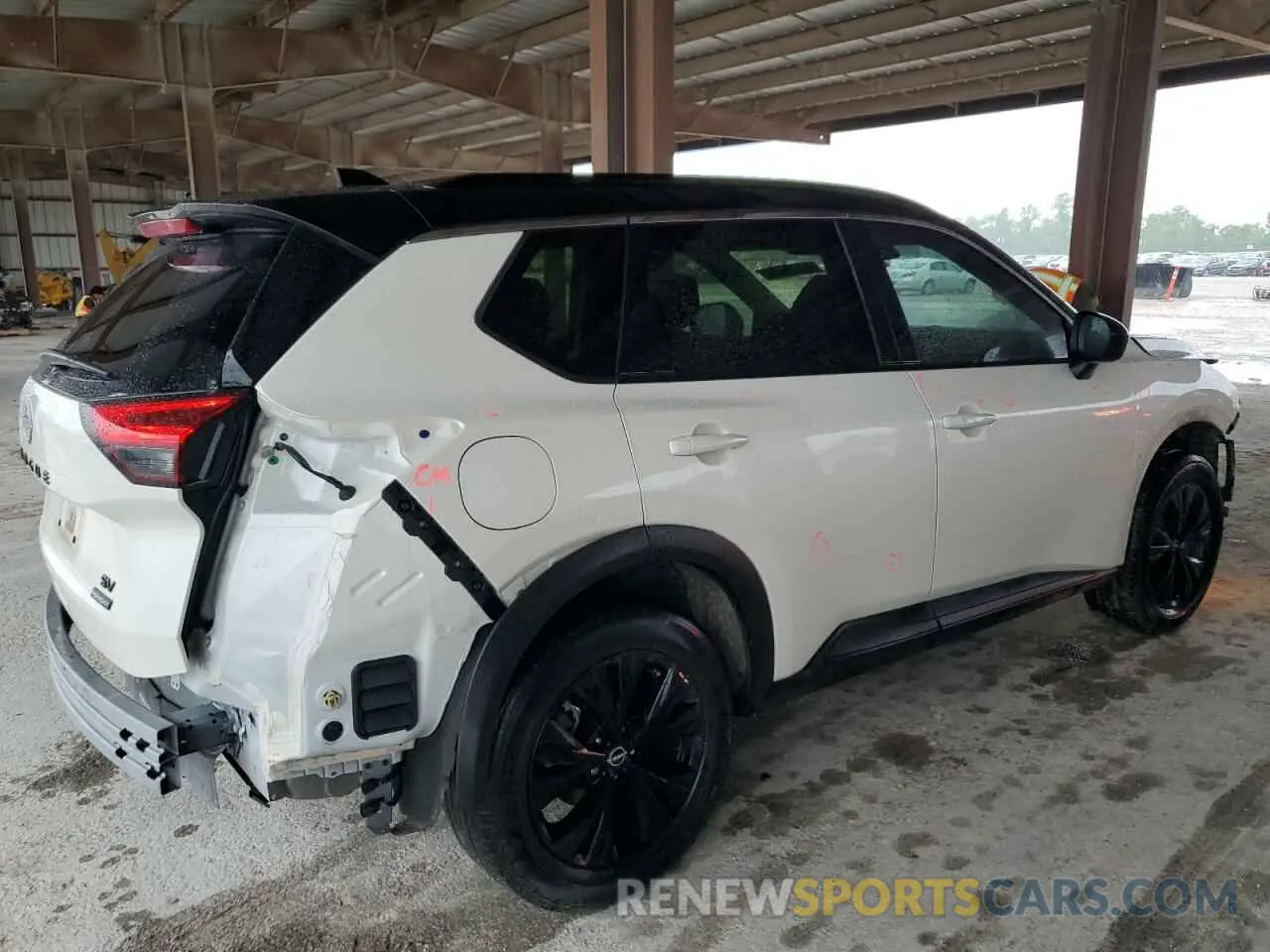 3 Photograph of a damaged car JN8BT3BAXPW010117 NISSAN ROGUE 2023