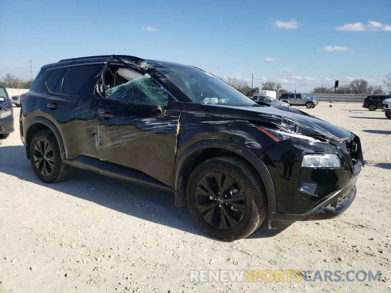 4 Photograph of a damaged car JN8BT3BAXPW011056 NISSAN ROGUE 2023