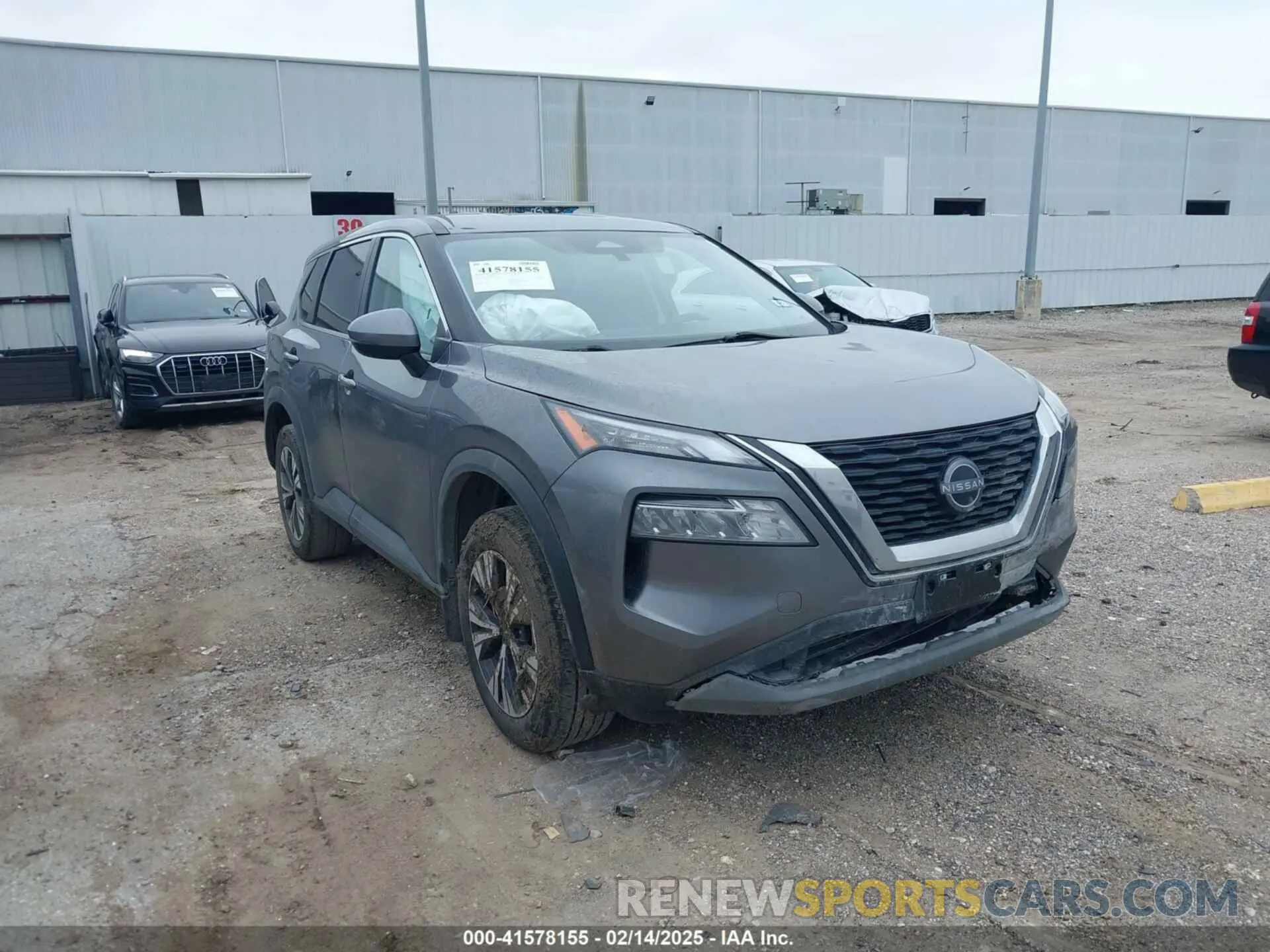 1 Photograph of a damaged car JN8BT3BAXPW406256 NISSAN ROGUE 2023