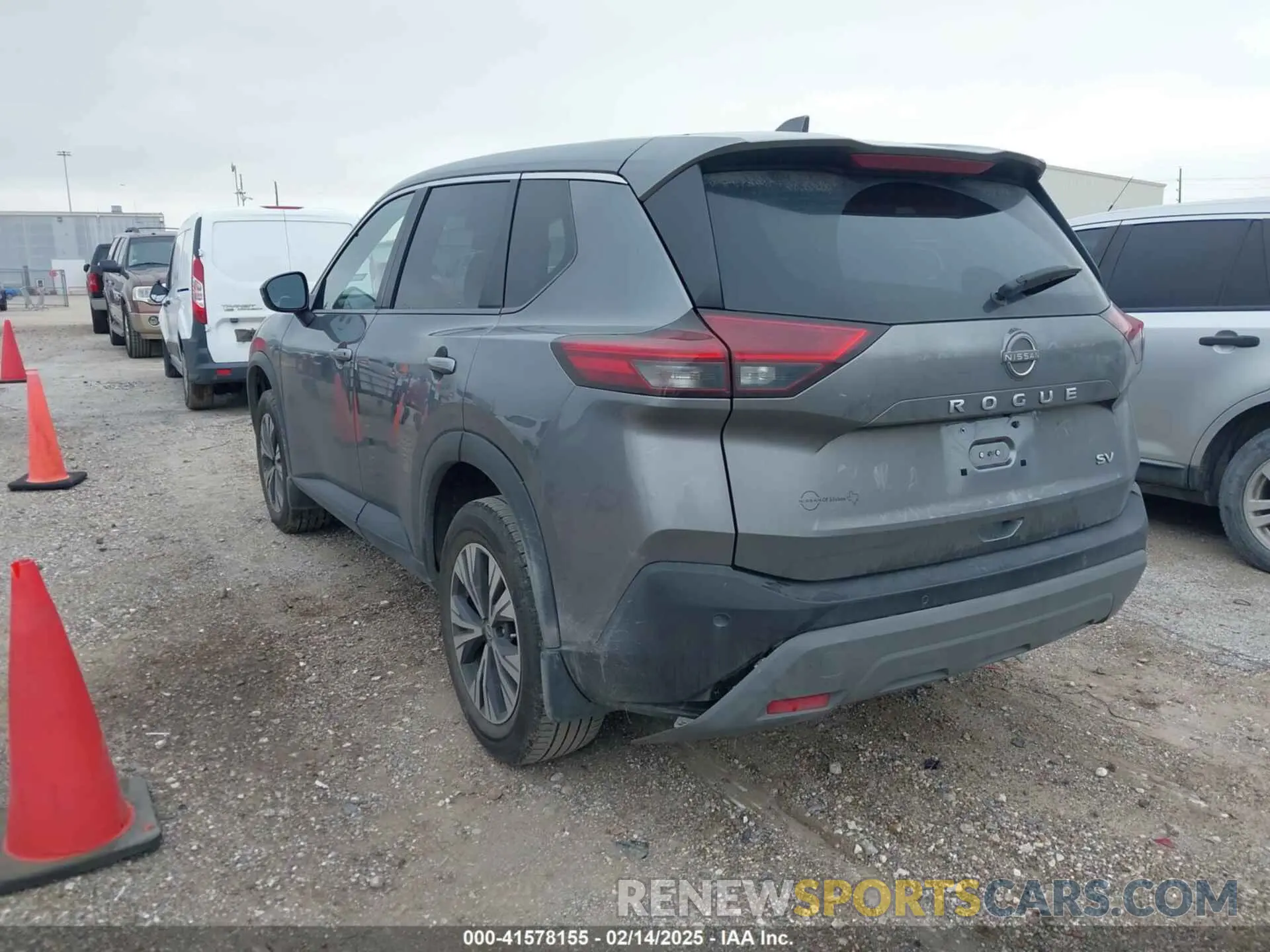 3 Photograph of a damaged car JN8BT3BAXPW406256 NISSAN ROGUE 2023
