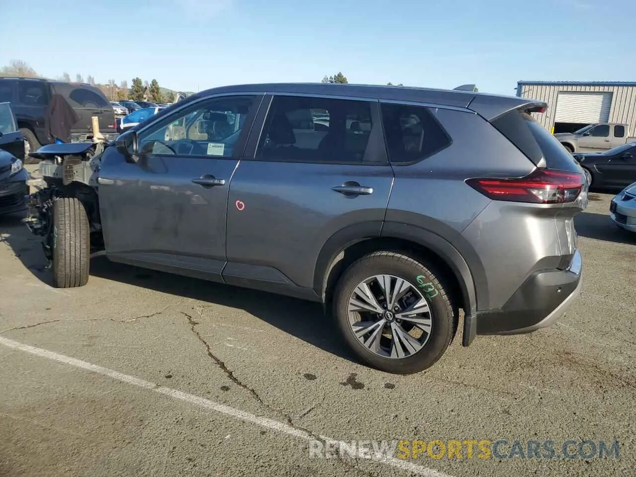 2 Photograph of a damaged car JN8BT3BAXPW407441 NISSAN ROGUE 2023