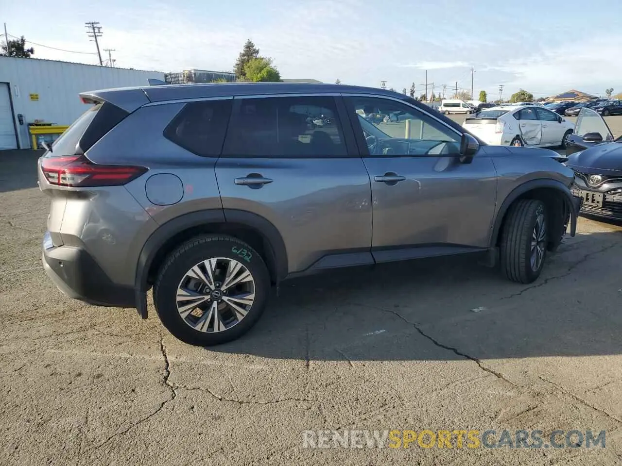 3 Photograph of a damaged car JN8BT3BAXPW407441 NISSAN ROGUE 2023
